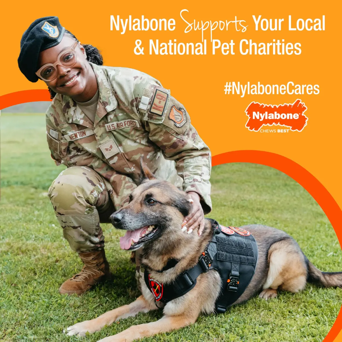 Nylabone Power Chew Easy-Hold Wishbone Dog Chew Toy, Small (3.85 oz / 109 g) | Durable Chew Toy for Aggressive Chewers - view 9