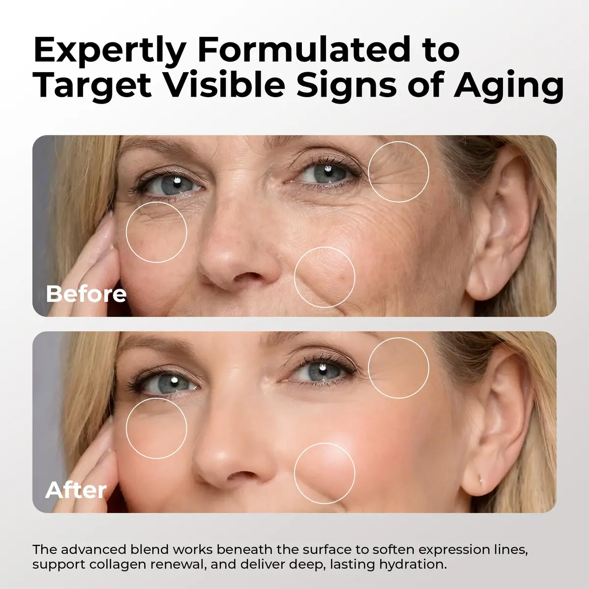 SKIN DEVA 20% Argireline Serum with Matrixyl 3000 & Hyaluronic Acid for Face | Deep Wrinkle Reducer, Anti-Aging, Skin Toning, Collagen Boost, 1 Fl Oz - view 3
