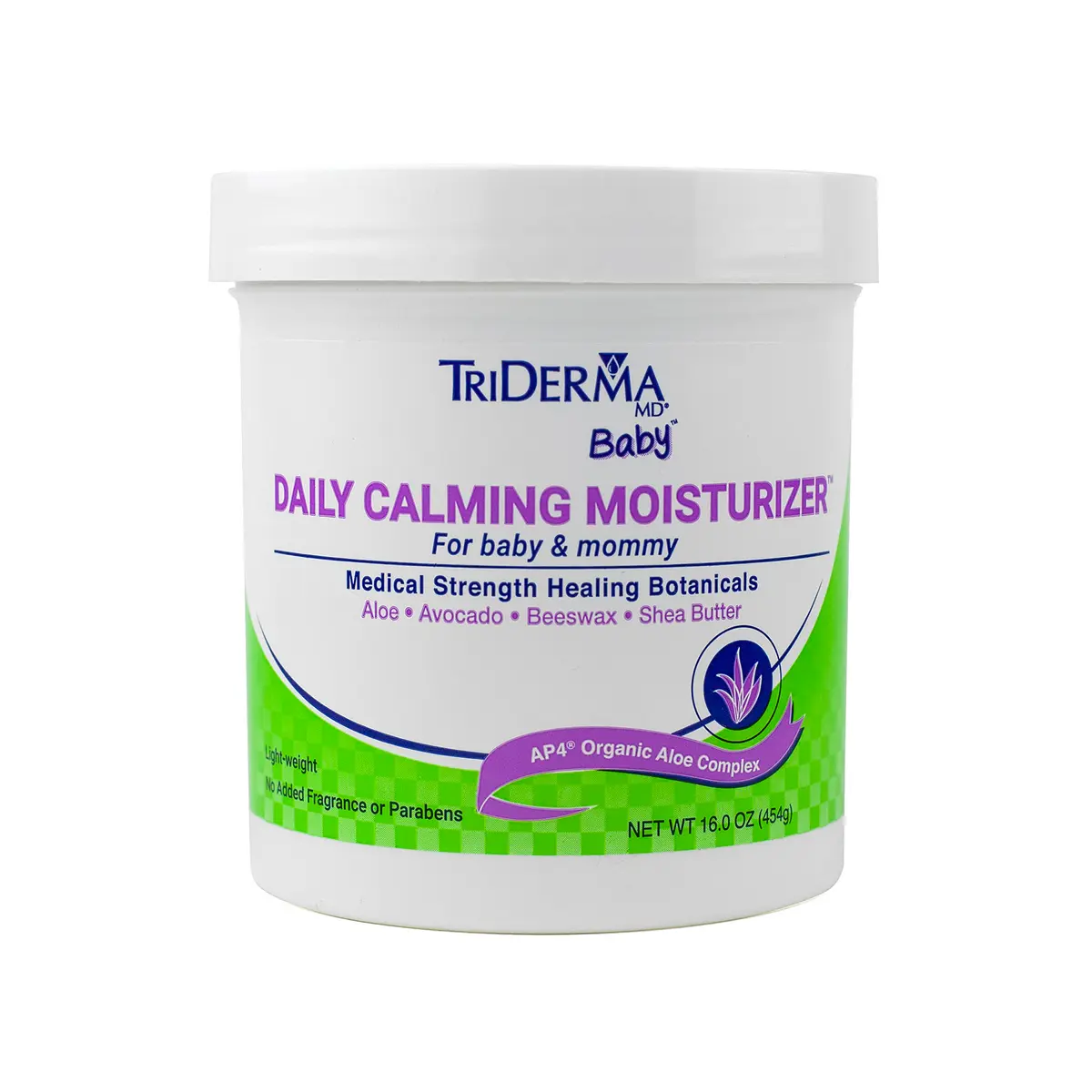 TriDerma Baby Moisturizing Lotion 16oz | Fragrance-Free, Sensitive Skin Support - main product image