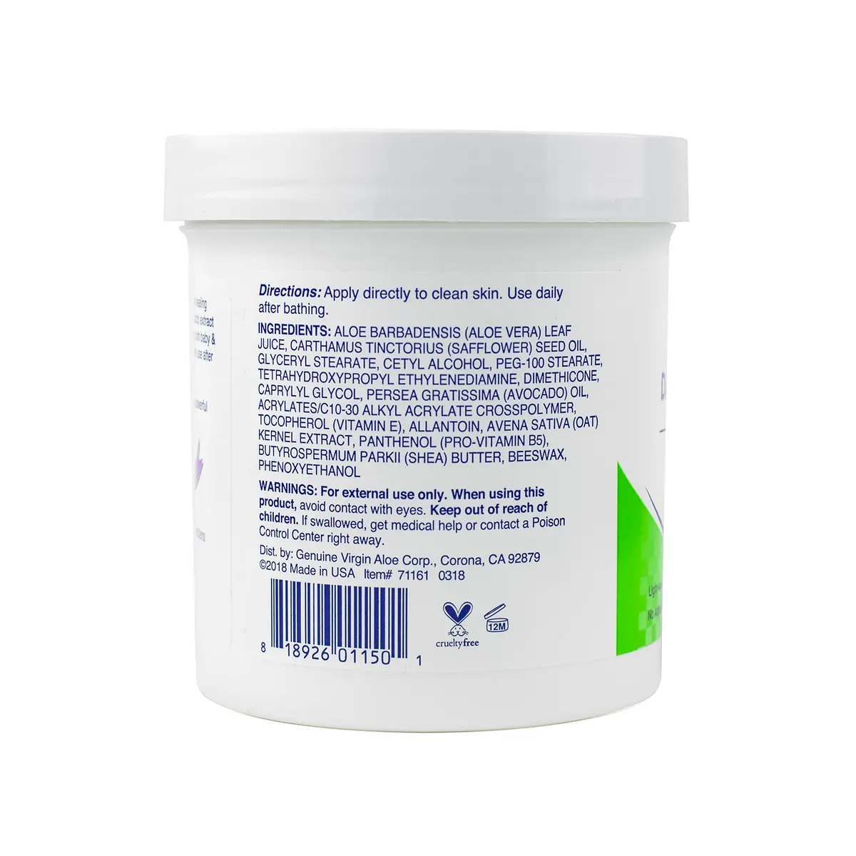TriDerma Baby Moisturizing Lotion 16oz | Fragrance-Free, Sensitive Skin Support - view 5