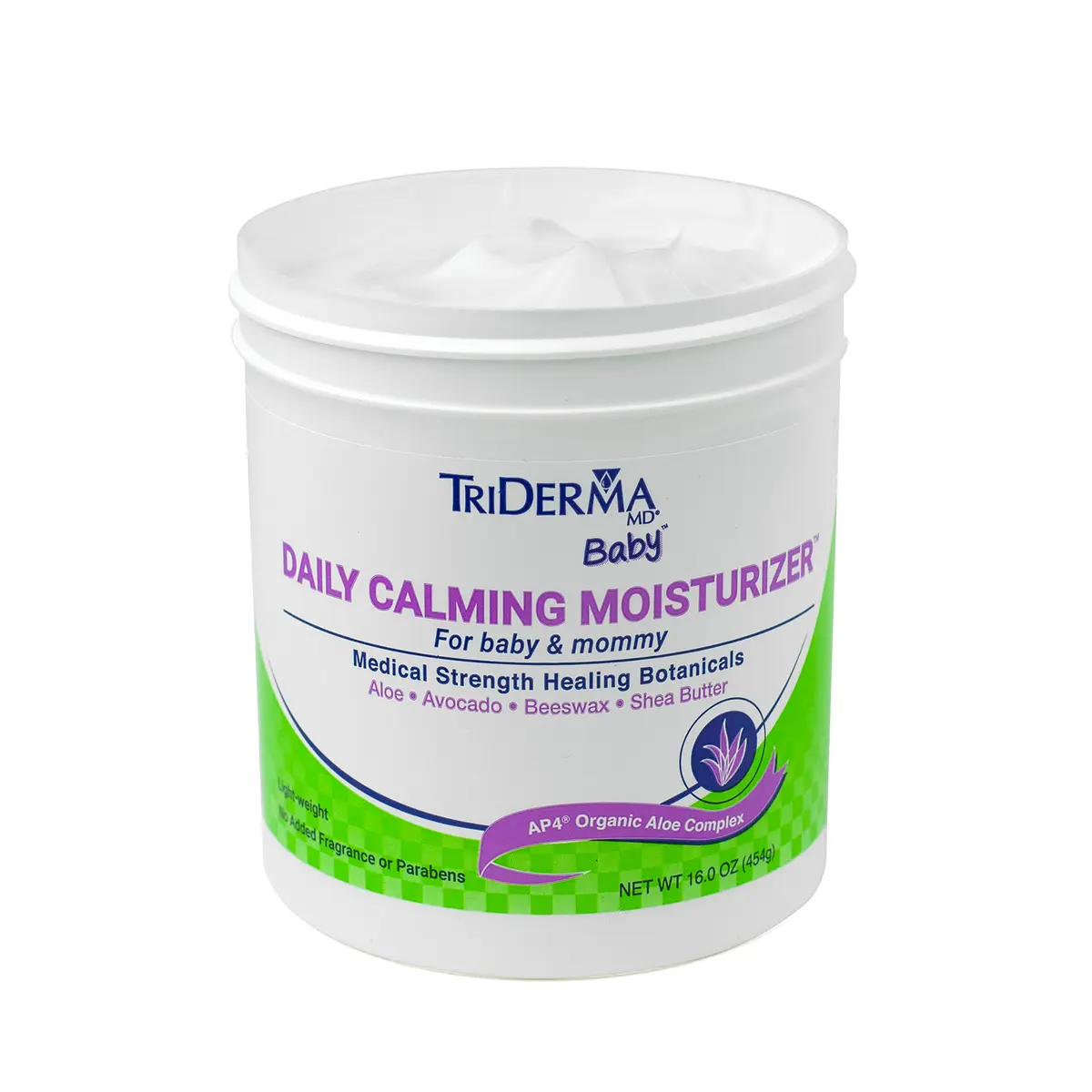 TriDerma Baby Moisturizing Lotion 16oz | Fragrance-Free, Sensitive Skin Support - view 3