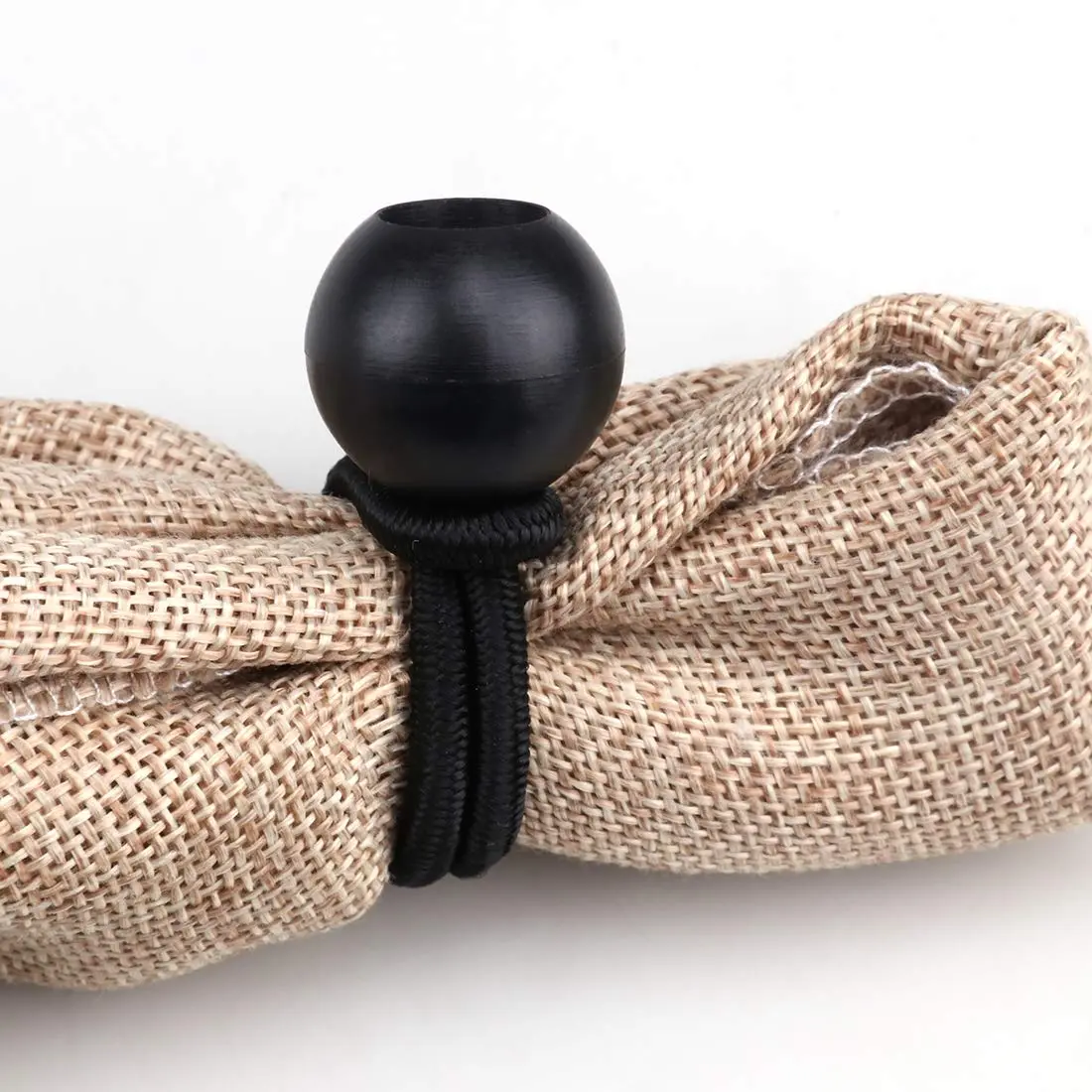 AOPRIE 30 Pack Black Bungee Balls | Heavy Duty Weather Resistant Tie Downs in India - view 4