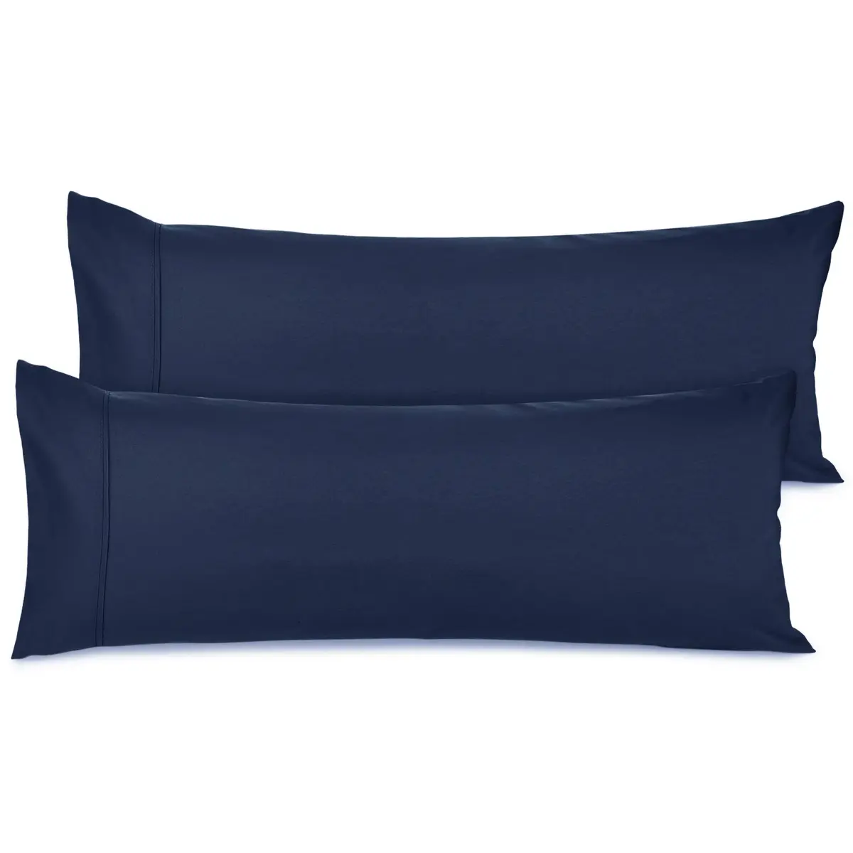 Nestl Body Pillow Cover – Microfiber Pillowcase – Lightweight Navy Blue – 20x54 Inches | Ultra Soft & Breathable - main product image