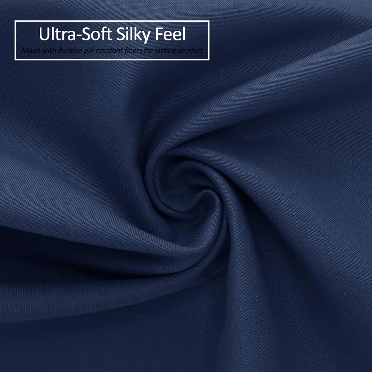 Nestl Body Pillow Cover – Microfiber Pillowcase – Lightweight Navy Blue – 20x54 Inches | Ultra Soft & Breathable - view 6