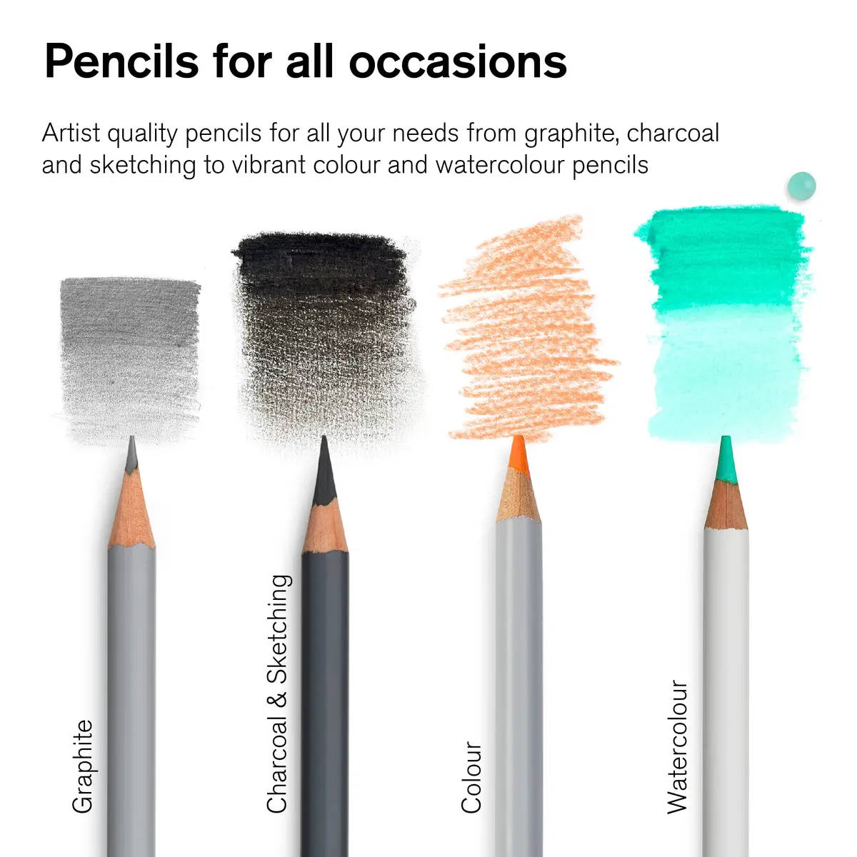 Winsor & Newton Studio Collection, Color Pencils, Set of 24 | Rich, Smooth, Vibrant Art Pencils for Drawing & Shading - view 4