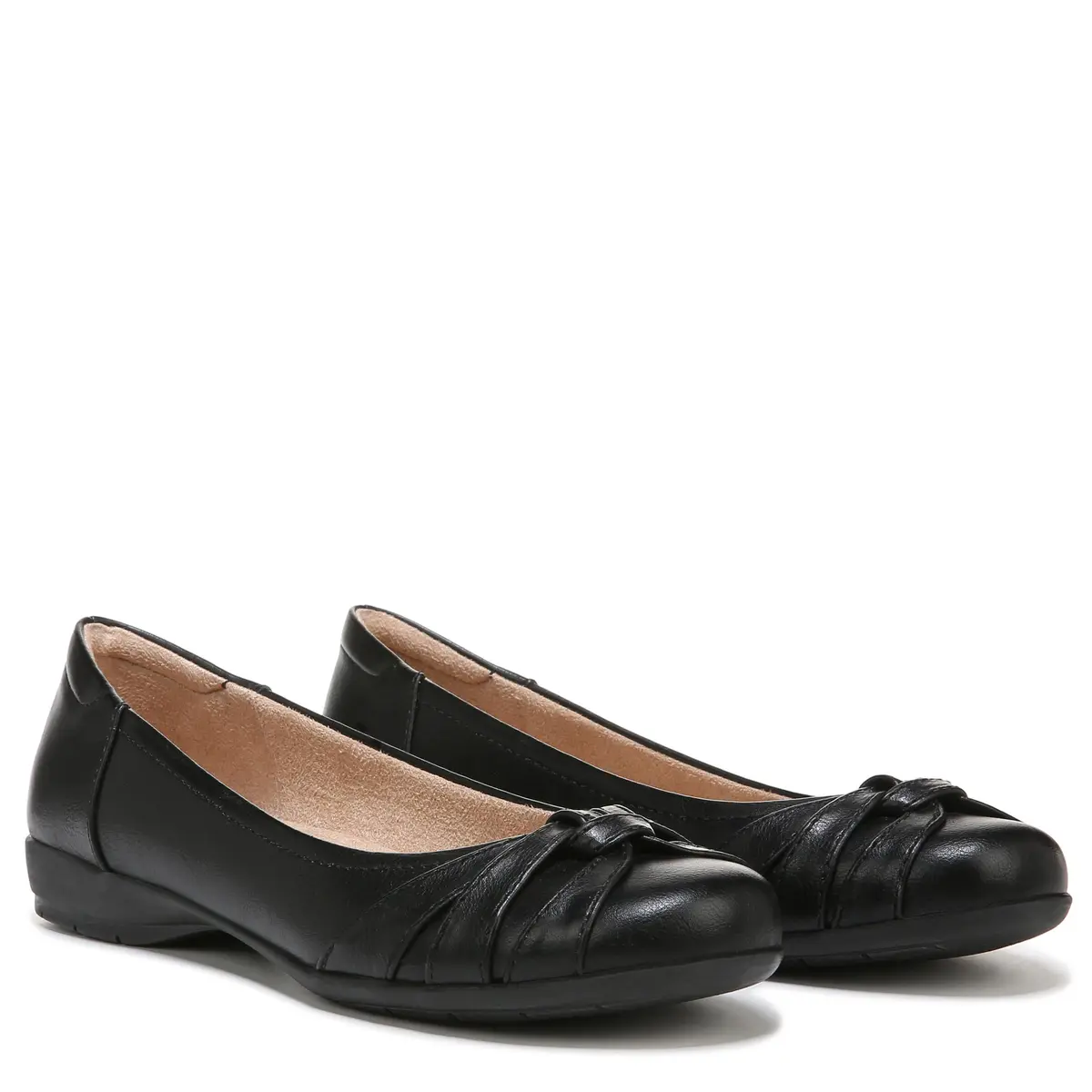 Naturalizer Soul Women's Gift Ballet Flat Black 9 M | Versatile, Cushioned Slip-On Flat - view 7