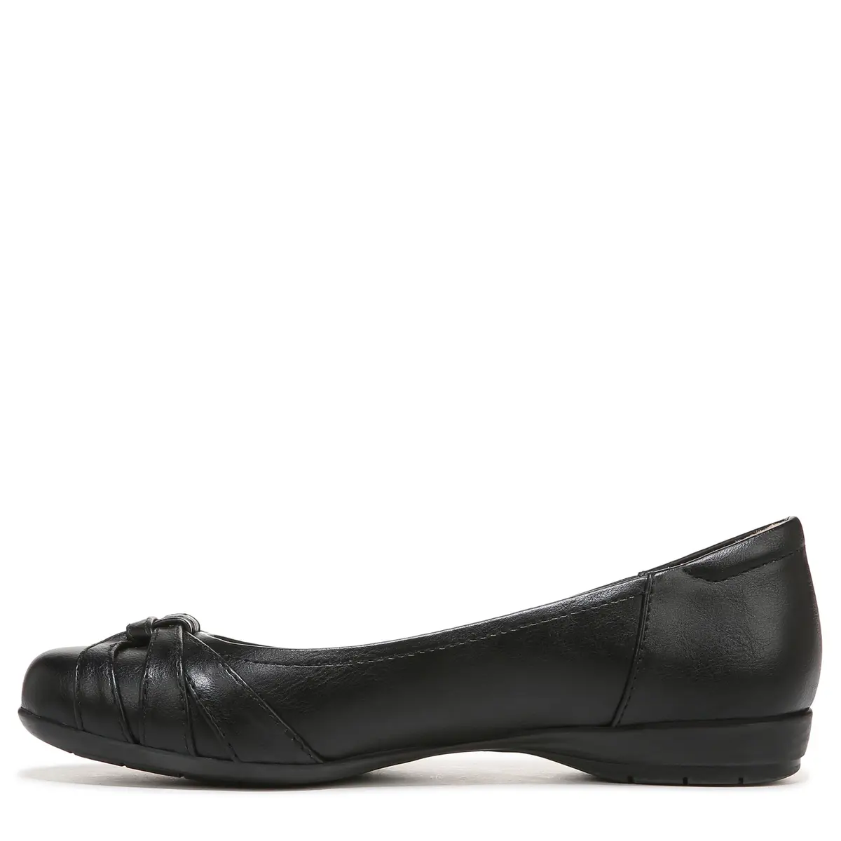 Naturalizer Soul Women's Gift Ballet Flat Black 9 M | Versatile, Cushioned Slip-On Flat - view 9