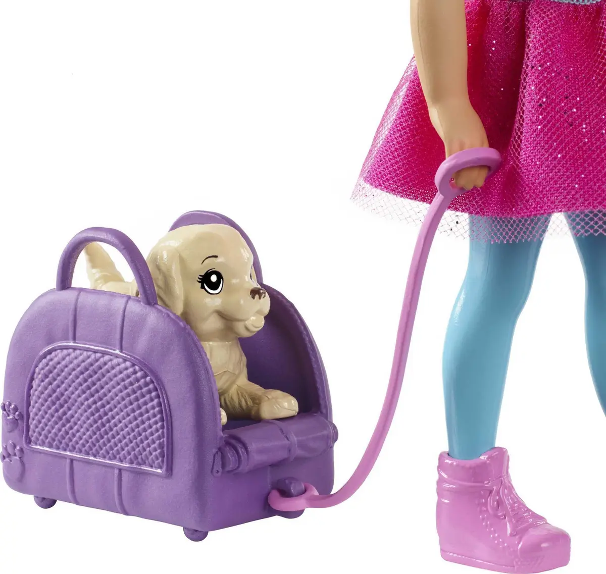 Barbie Dreamhouse Adventures Doll & Accessories Travel Set with Chelsea & Puppy, 3-7 Years - view 3