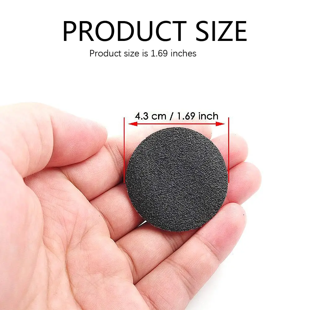 AONOLOVO 60PCS Replaceable Sandpaper Discs 180 Grit | Durable Foot File Refills for Callus Removal - view 6
