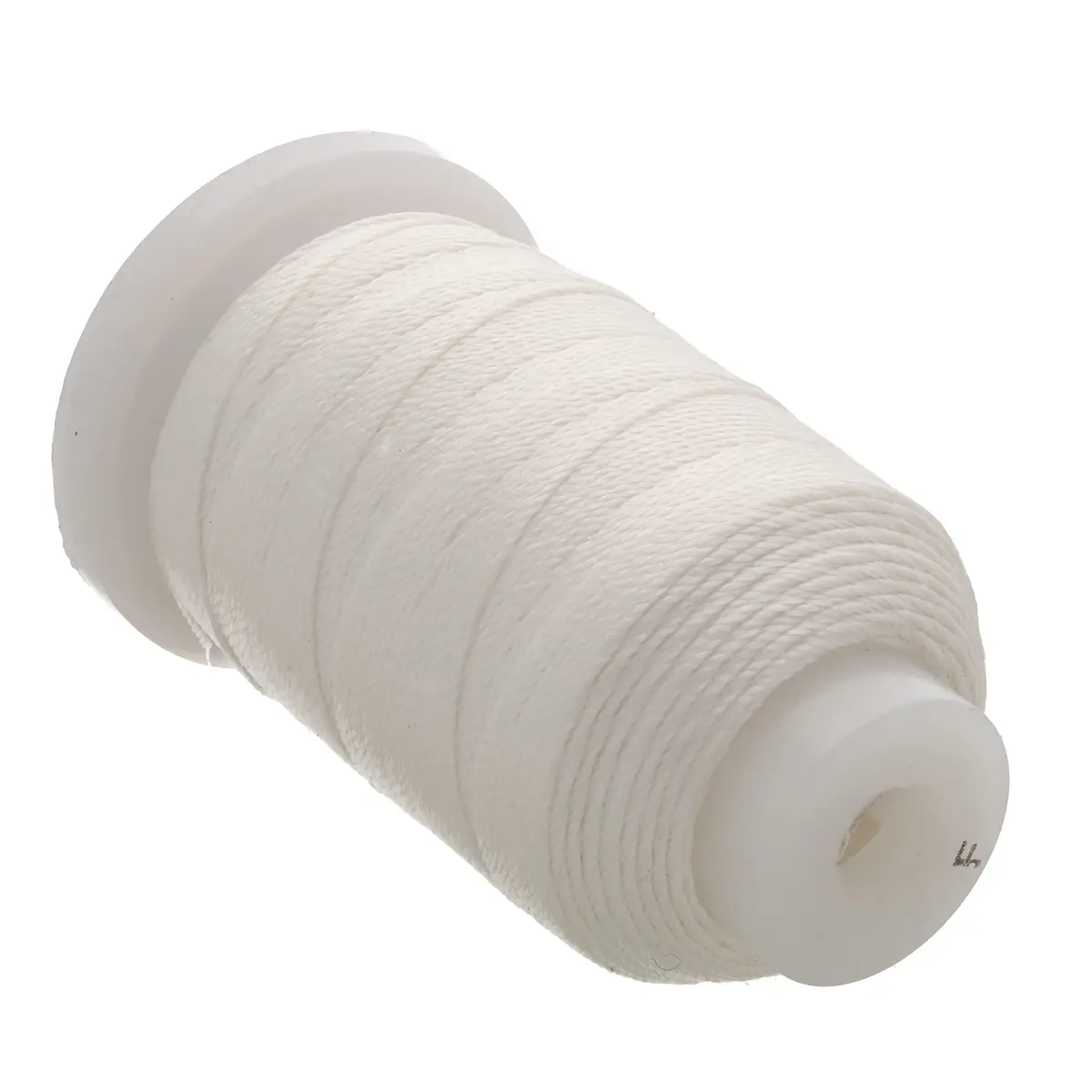 The Beadsmith Pure Silk Cord White Size F 0.348 mm (0.0137") 420 ft | Luxury Jewelry Stringing - main product image