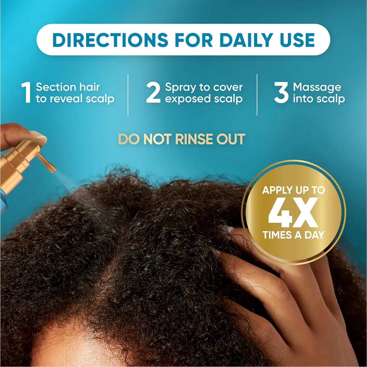 Head & Shoulders Royal Oils Instant Soothe Scalp Elixir 4.2 fl oz | No-Rinse Relief for Textured Hair - view 6