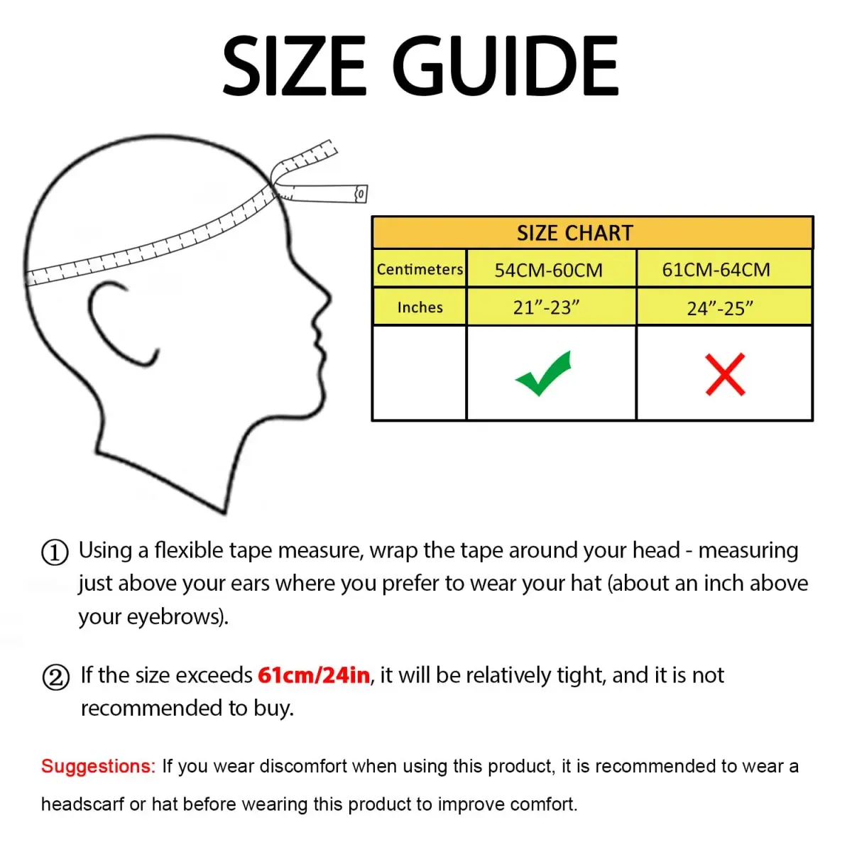 NEW-Vi Fishing Umbrella Hat 91.4cm (37.4") | Hands-Free Sun & Rain Protection for Outdoor Use - view 2
