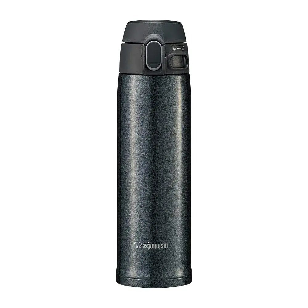 Zojirushi Stainless Steel Vacuum Insulated Mug, Black 480ml (16.2 Ounces) | Keeps Drinks Hot for 8 Hours - main product image