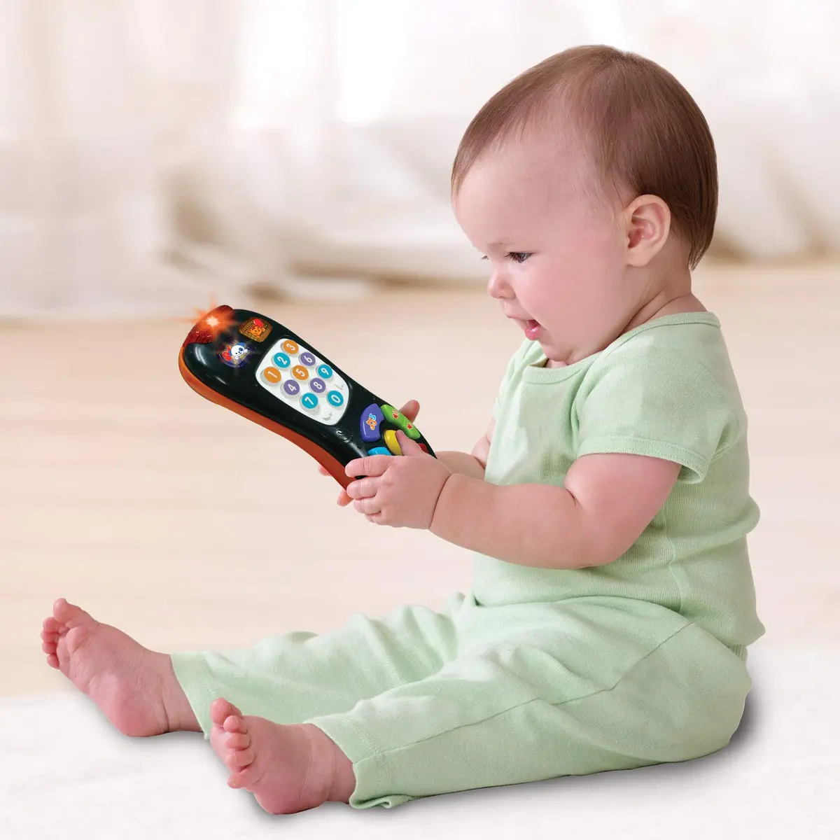 VTech Click and Count Remote, Black | Educational Baby & Toddler Toy for 6-36 Months - view 3