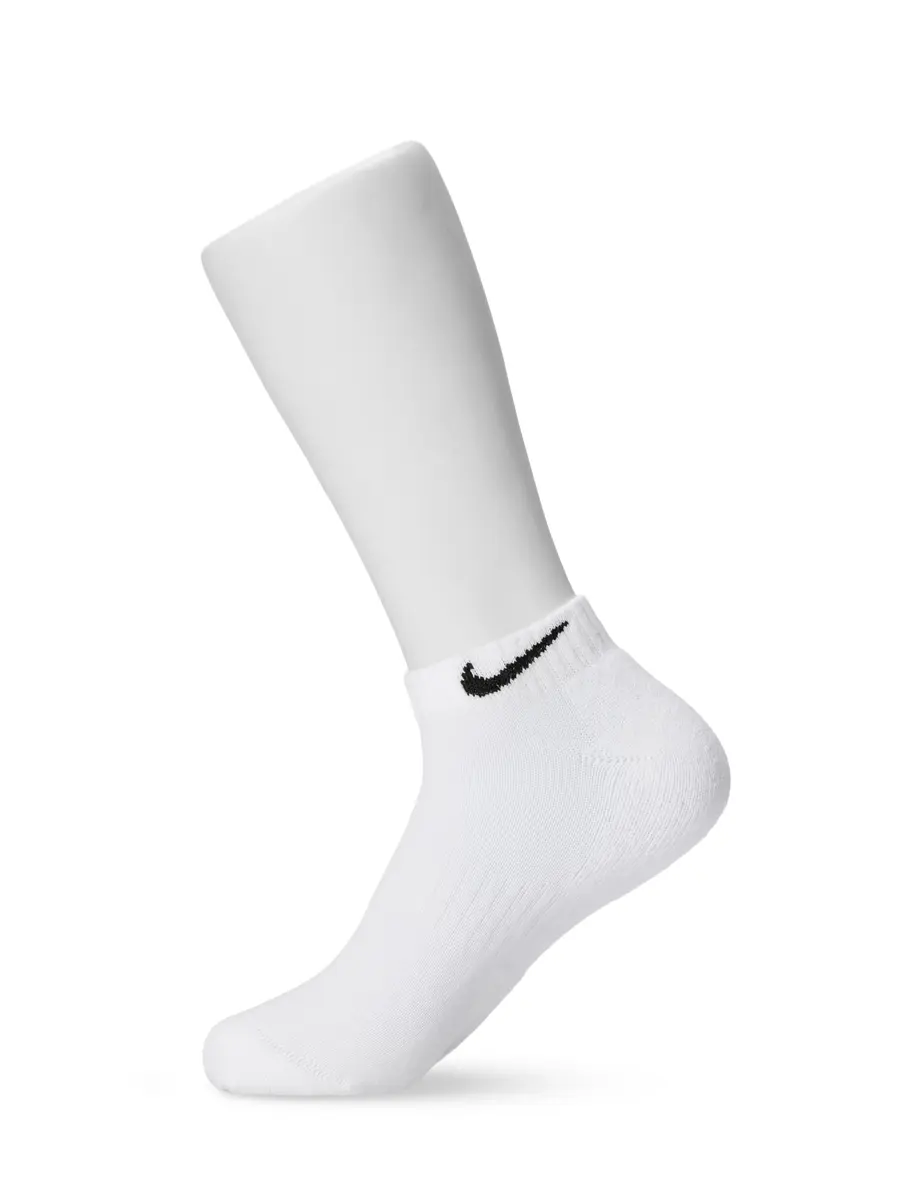 Nike Unisex Everyday Cushioned Training Low Socks 25cm (0.811 Fl Oz) | Moisture-Wicking & Arch Support - main product image
