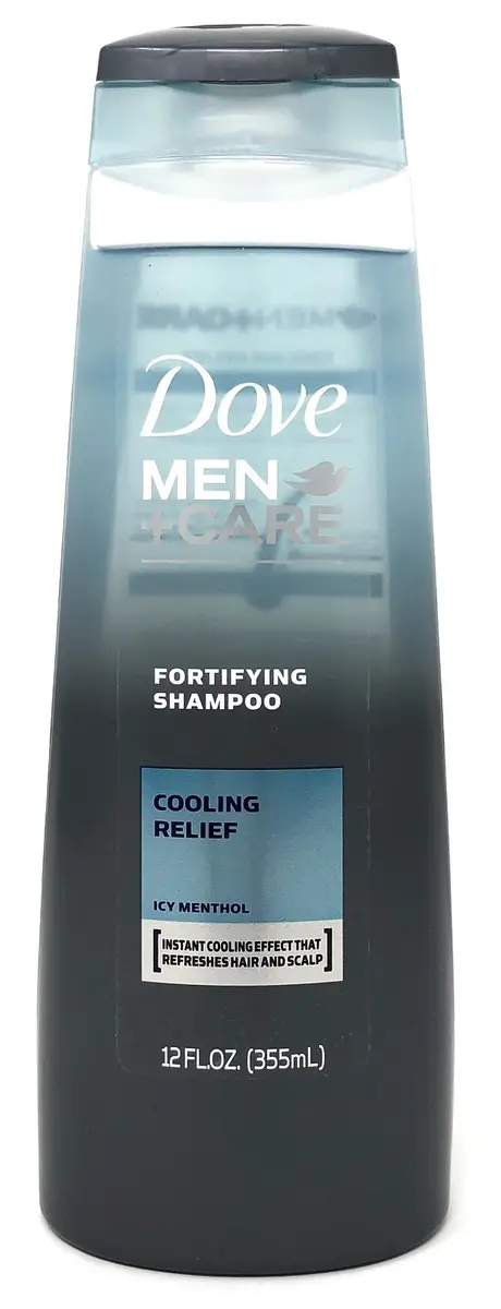 Dove Men+Care Fortifying Shampoo Cooling Relief Icy Menthol 710ml (24 Fl Oz) | Strengthens Hair & Scalp - view 2