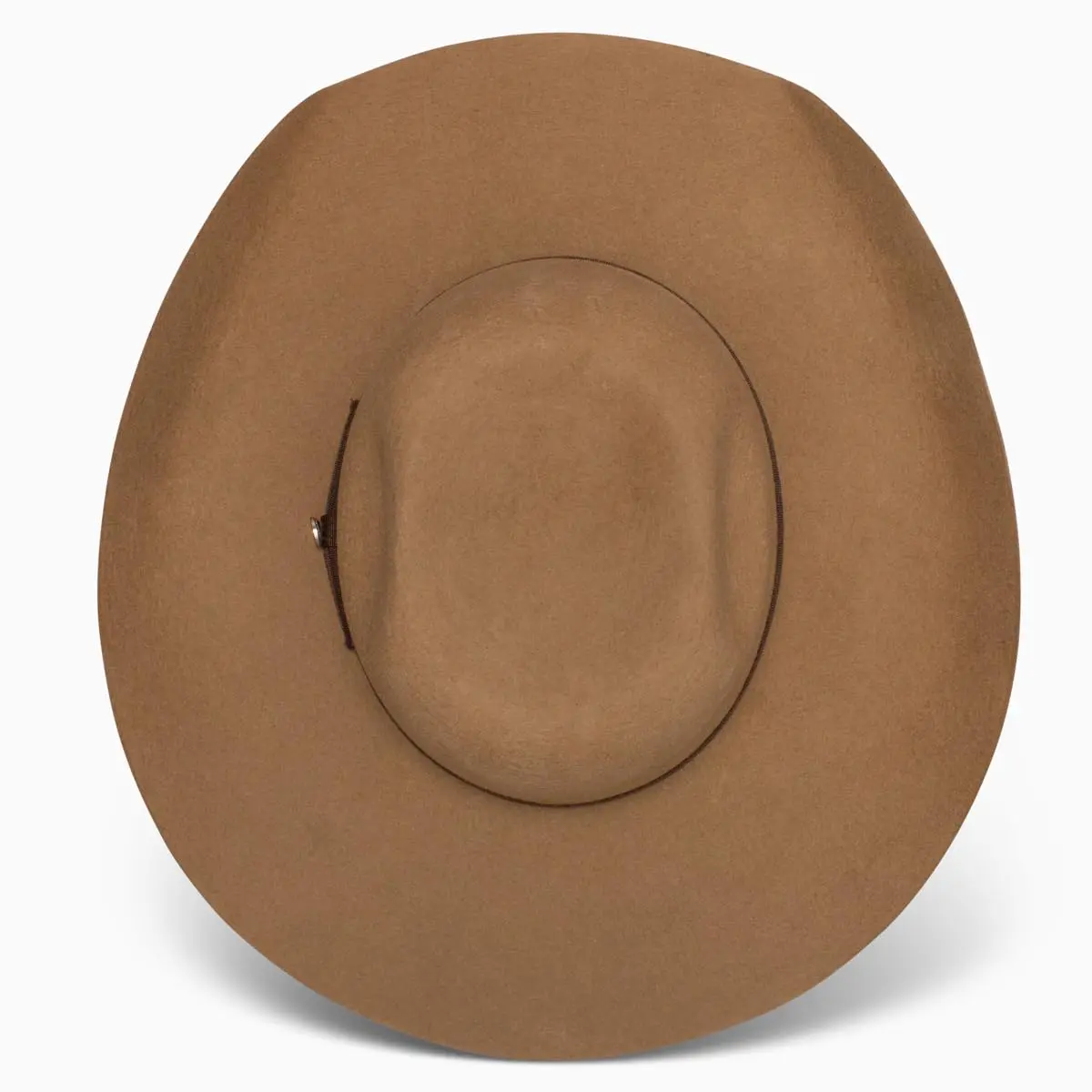 RESISTOL Men's Hooey by Day Money 4X Cowboy Hat Pecan 7 1/8 | Rugged Wool Rodeo Headwear - view 4