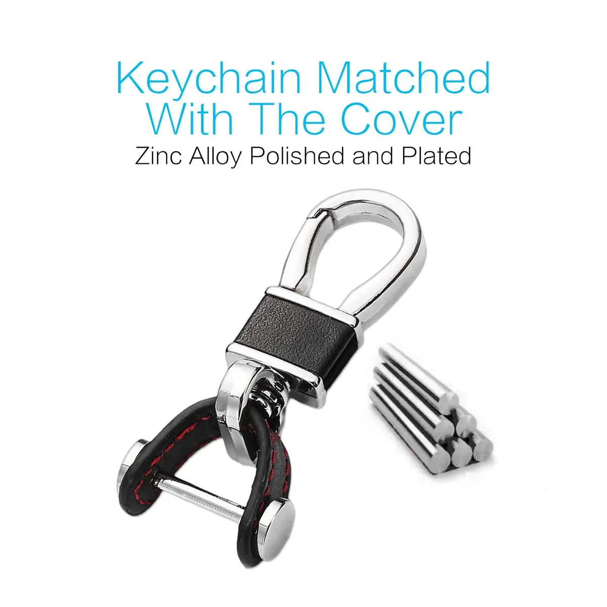 MECHCOS Leather Key Fob Cover for BMW X1 X3 X4 X5 X6 3 5 7 Series | Genuine Leather, Signal Safe (70-120 chars) - view 5