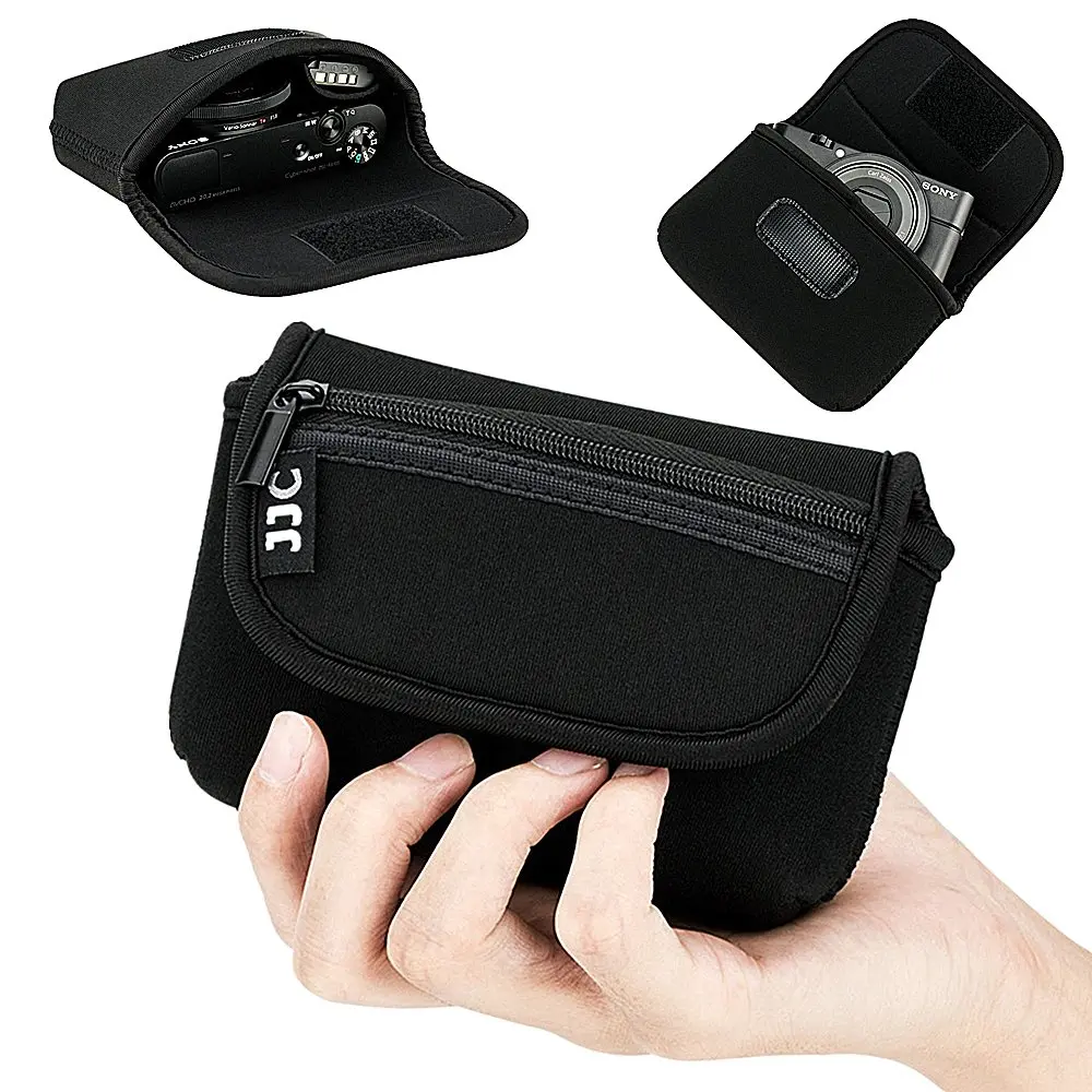 JJC Compact Camera RX100 VII Case Pouch for Sony RX100 VII & More | Impact-Resistant Neoprene (70-120 chars) - main product image