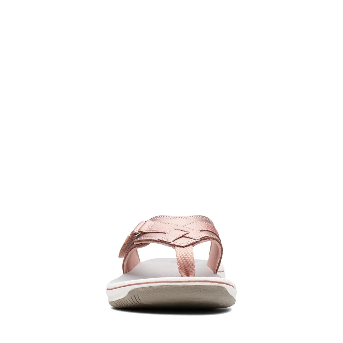 Clarks Breeze Sea Flip-Flop 11 | Rose Gold Synthetic, Casual Comfort, Heel 30mm - view 5