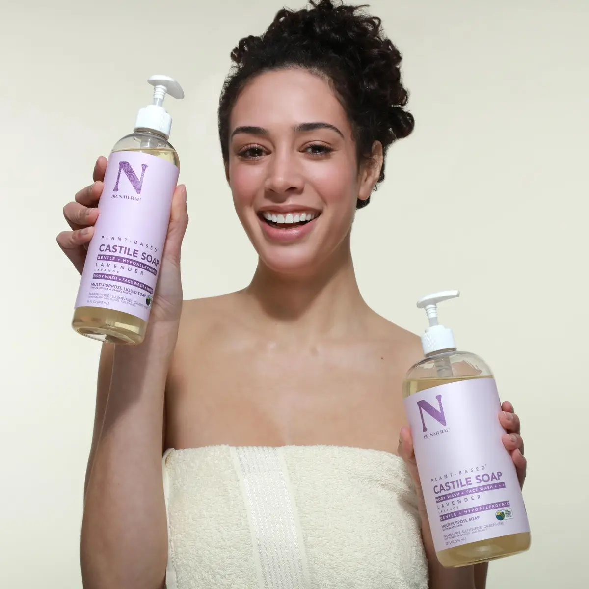 Dr. Natural Castile Liquid Soap - Multi-Use Body Wash, Shampoo & Face Wash | Hydrating & Gentle (120c) - view 8