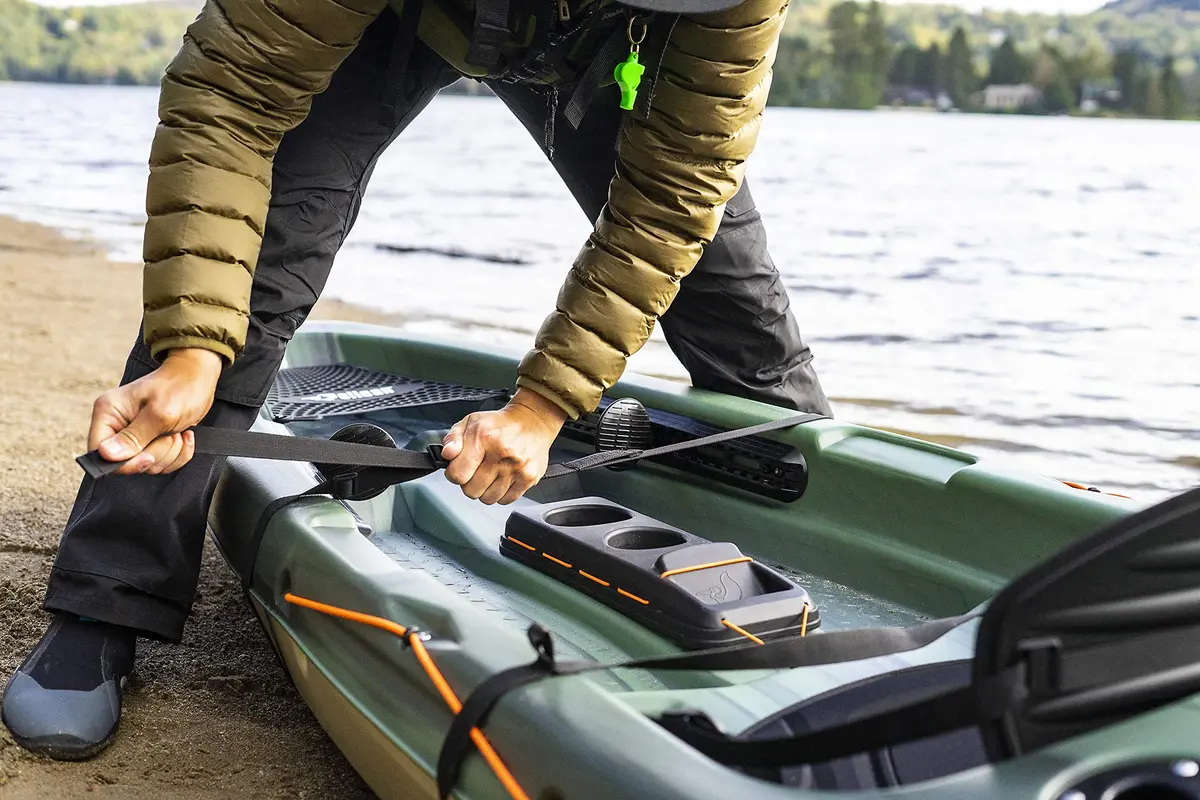 Pelican SUP & Kayak Shoulder Strap | Adjustable with Paddle Loop, Black - view 5