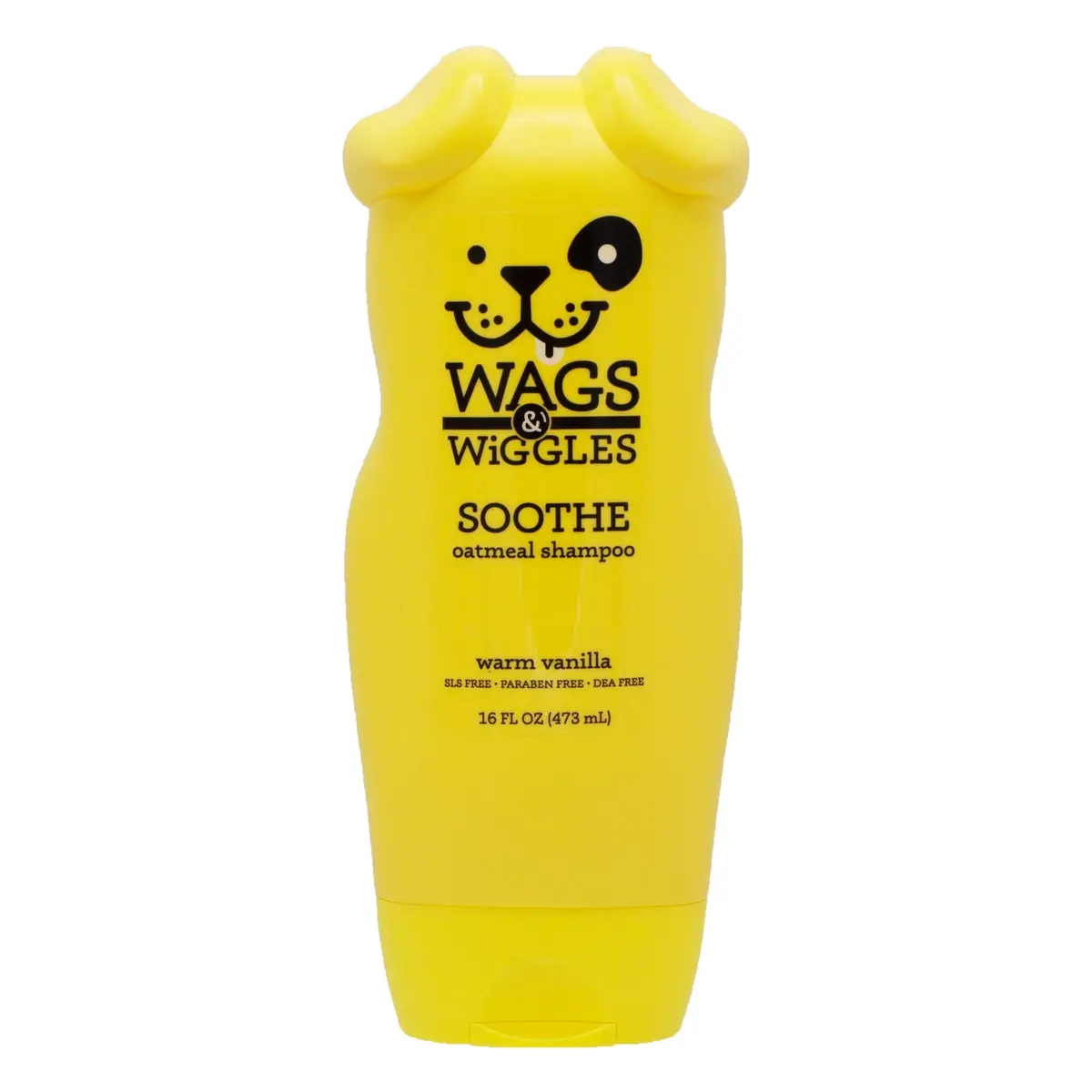 Wags & Wiggles Soothe Oatmeal Dog Shampoo, 16 Oz | Gentle, pH-Balanced for Sensitive Skin - main product image