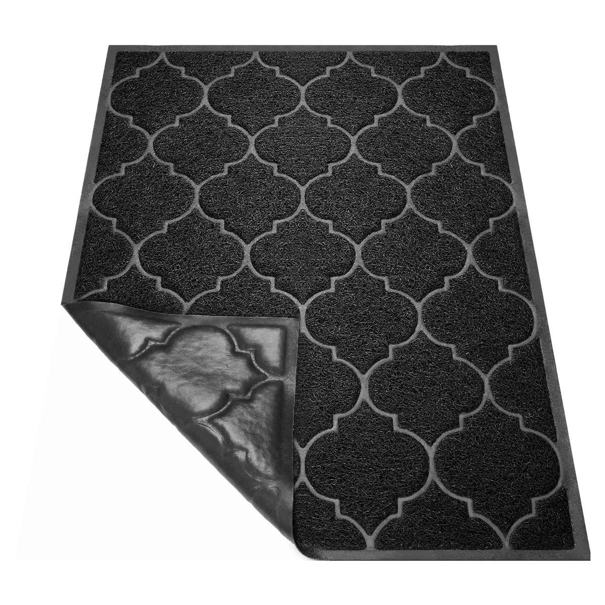 Cosyearn Door Mat, 46x35, Black | Waterproof, Non-Slip Indoor Outdoor Entryway Doormat - view 7