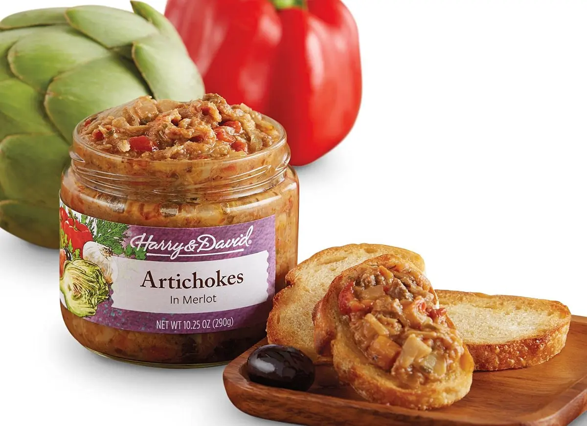 Harry & David Merlot Laced Artichoke Spread 10Oz | Mediterranean Flavor for Gourmet Cooking - main product image