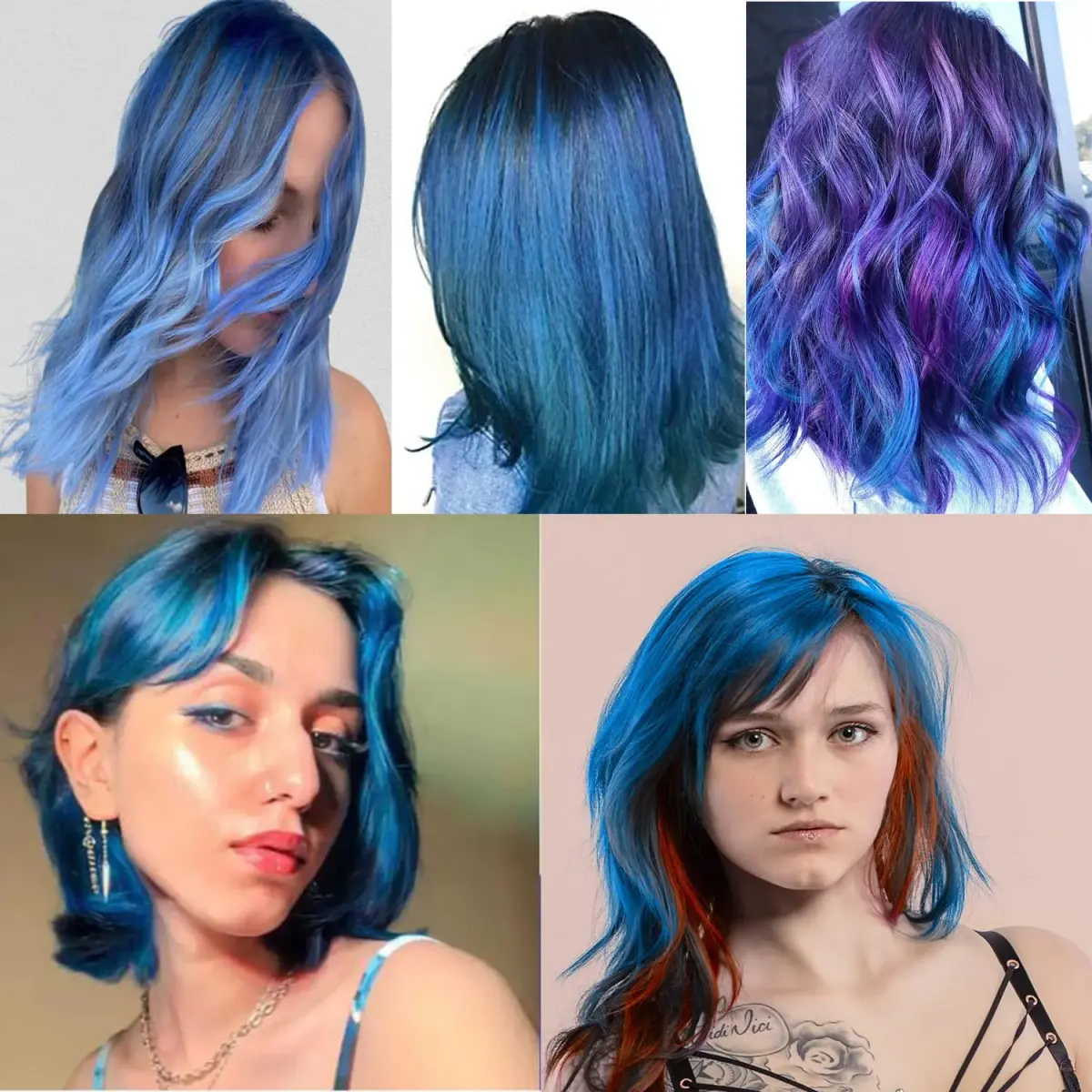 SWAKER Blue Hair Color Wax 130ml - Temporary Vibrant Styling Cream for Men & Women - view 5