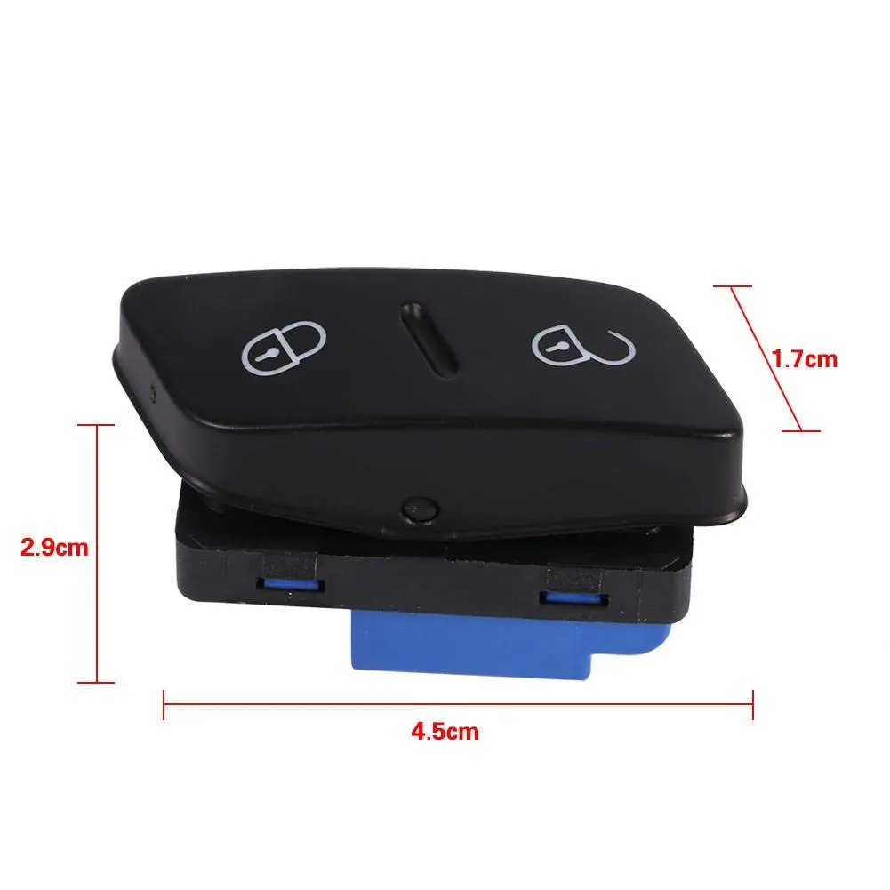 Keenso Car Door Lock Switch Button for MK5 2004-2009, Tiguan 2008-2014, CC 2009-2014 | Durable Plastic, Easy Fit - view 4
