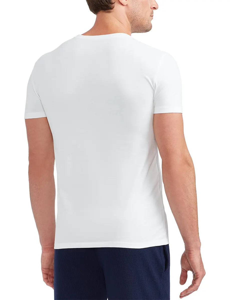 POLO RALPH LAUREN Classic Fit Cotton Crew Tee 3 Pack | Soft, Moisture-Wicking, XL - view 3