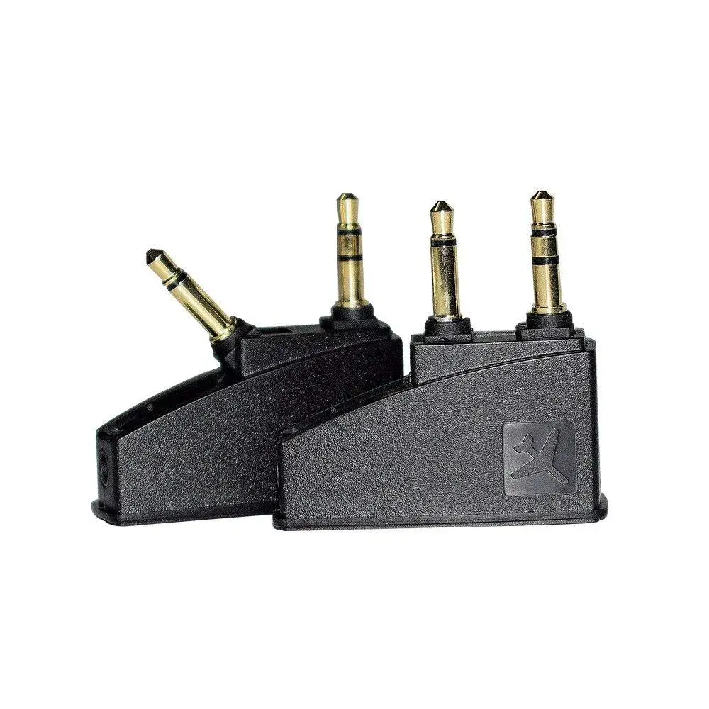 Asobilor Gold Airplane Headphone Adapter with 3.5mm Jack | Compatible with Bose QC Series & More - view 4