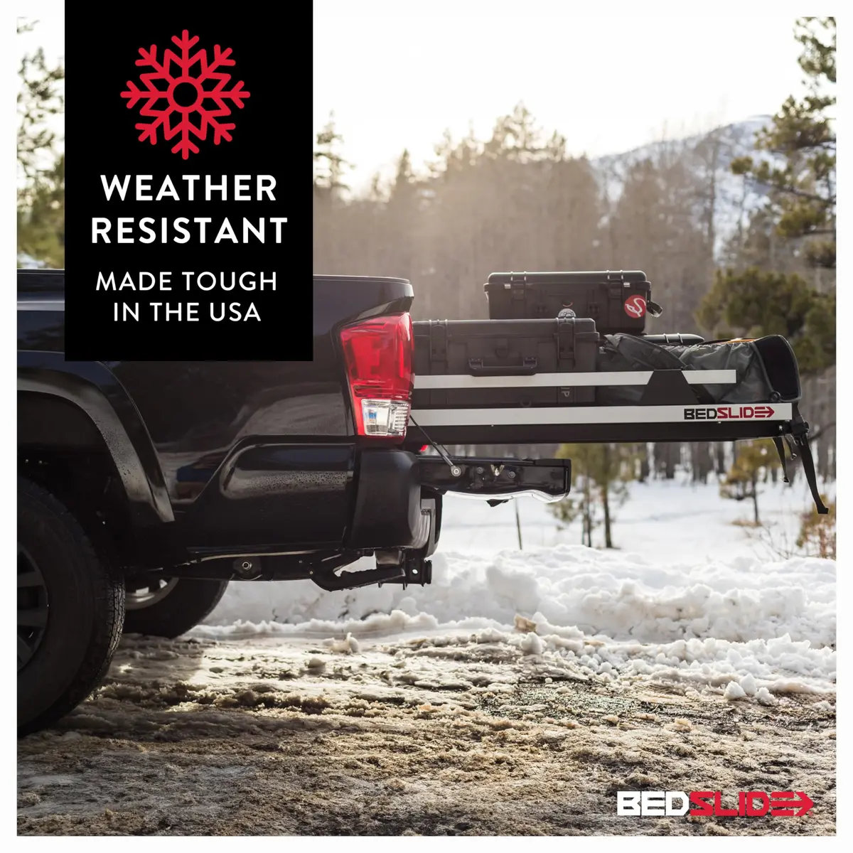 Bedslide Slide Classic 65" X 48" | Truck Bed Organizer with 1000lbs Capacity - view 4