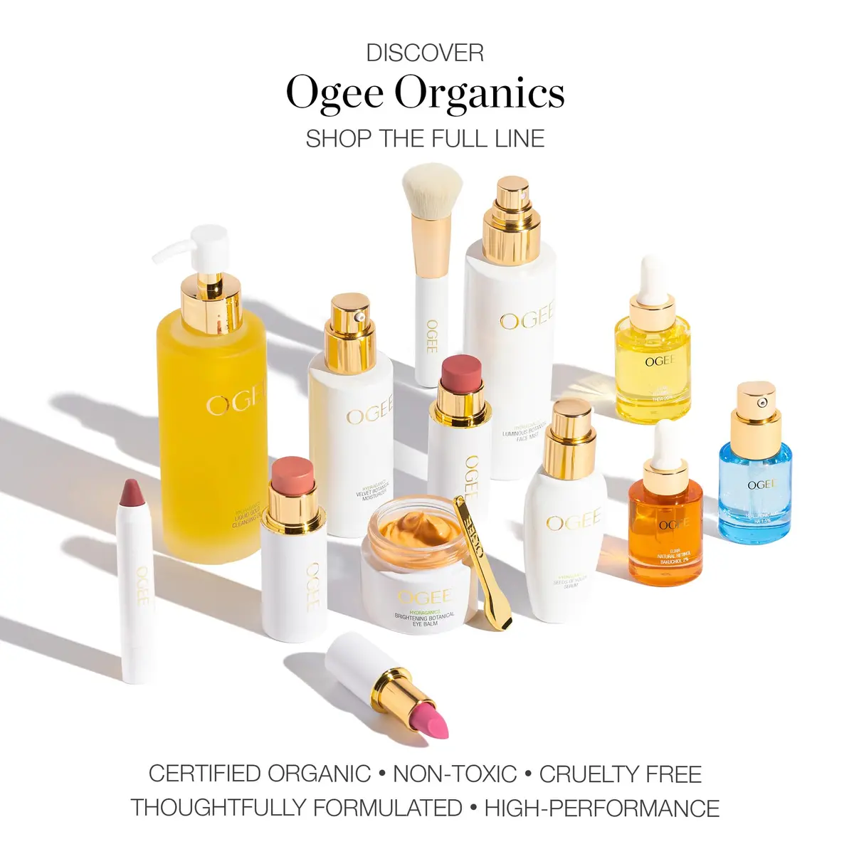Ogee Tinted Sculpted Lip Oil - Organic Lip Stain, Balm & Color - AZALEA | Moisturizing & Buildable Sheer Color (70-120 chars) - view 9
