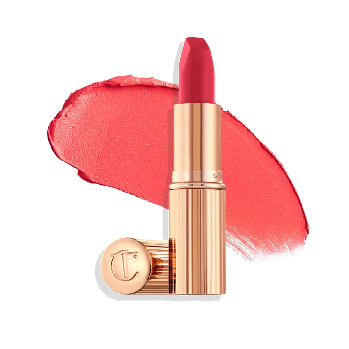 Charlotte Tilbury Matte Revolution Lipstick Lost Cherry - 1.7g (0.06 oz) | Hydrating Matte Finish - main product image