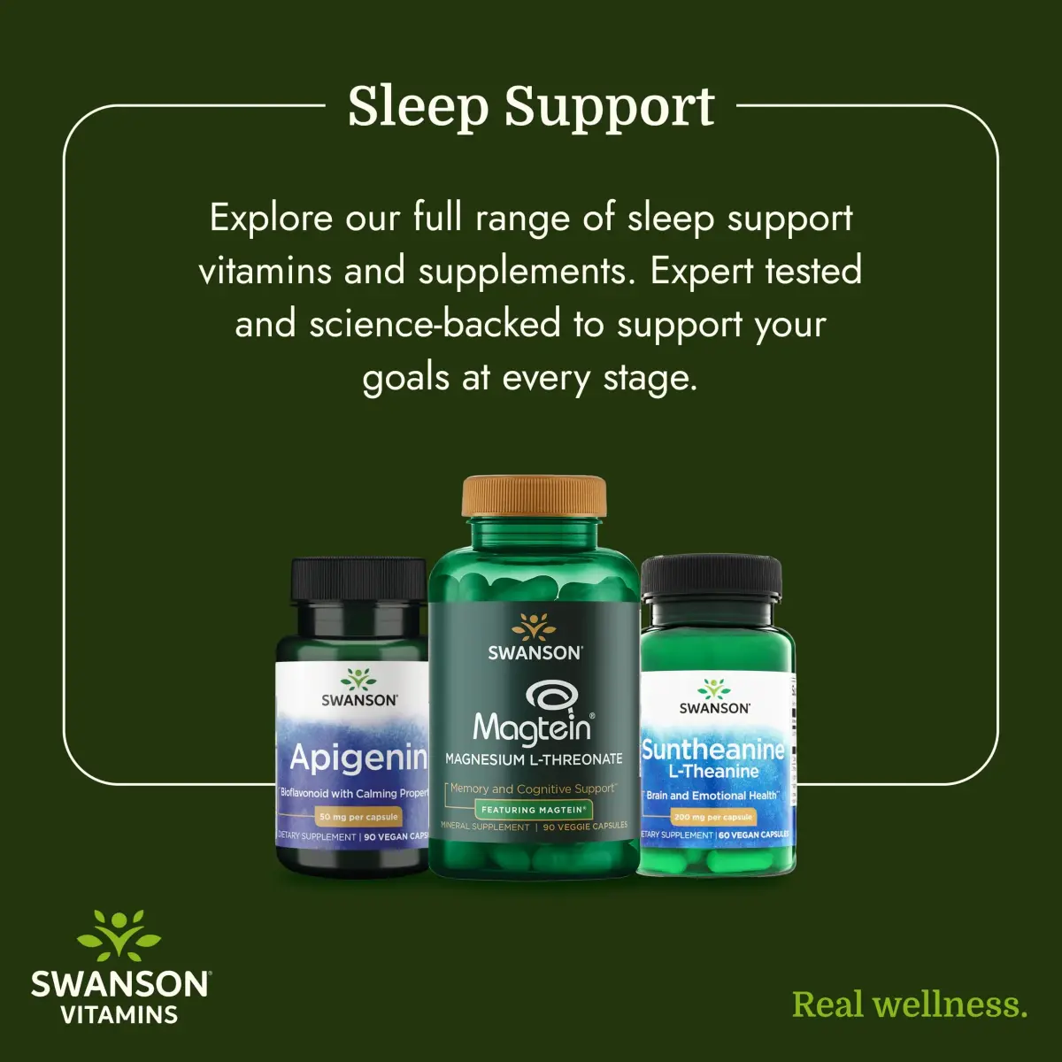 Swanson Apigenin Bioflavonoid 50 mg Vegan Capsules 270 Count (90 Count Pack of 3) | Natural Sleep & Stress Support - view 6
