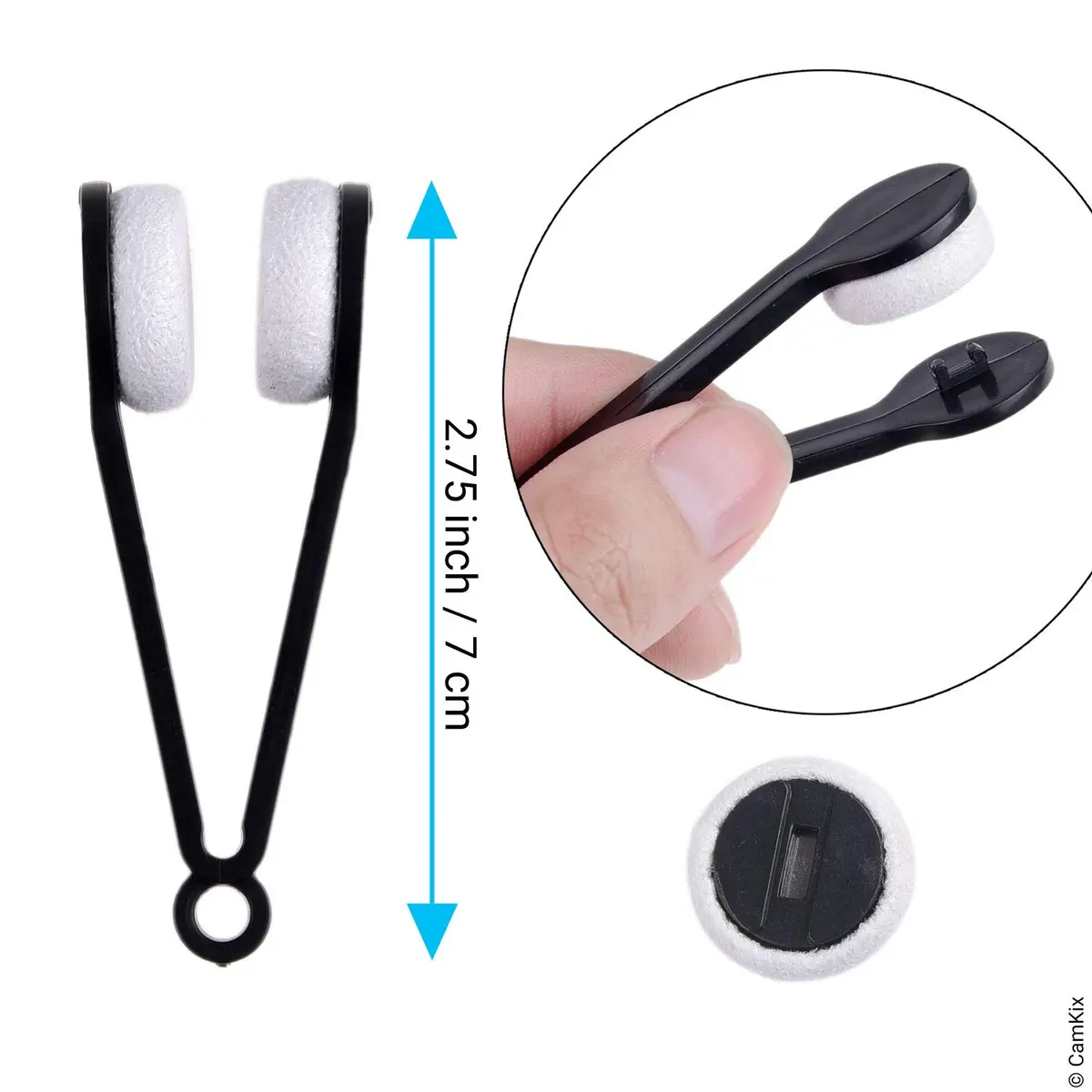 CamKix Eyeglasses Cleaning Kit with Spray & Microfiber Cloths | Scratch-Free, Streak-Free - view 4