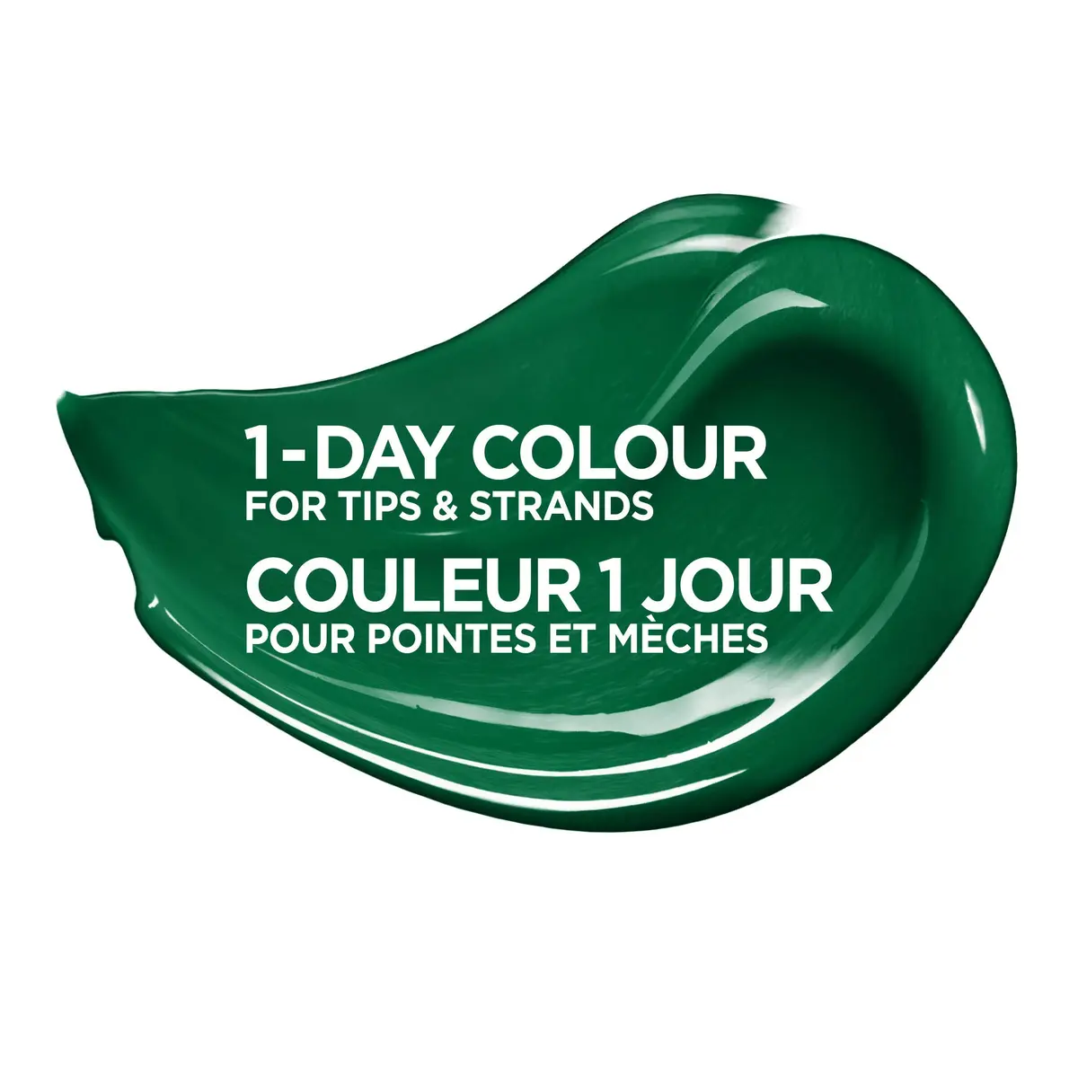 L'Oreal Paris Hair Makeup Temporary 1-Day Hair Color for Brunettes, Green 70 | Washable, Safe, Intermixable Shades - view 5