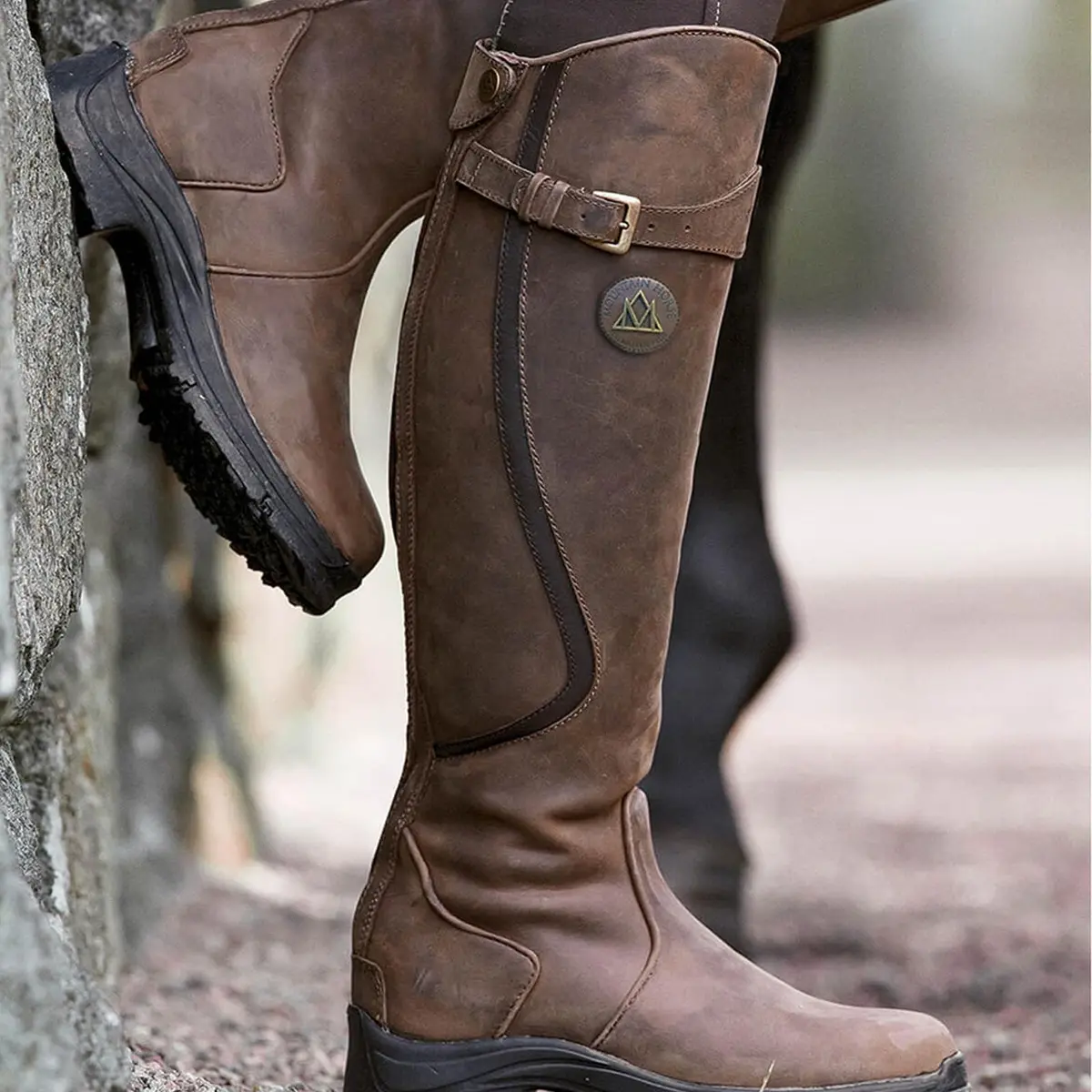 Mountain Horse Snowy River Tall Winter Boot 9-R | Leather, Knee-High, Outdoor - view 2