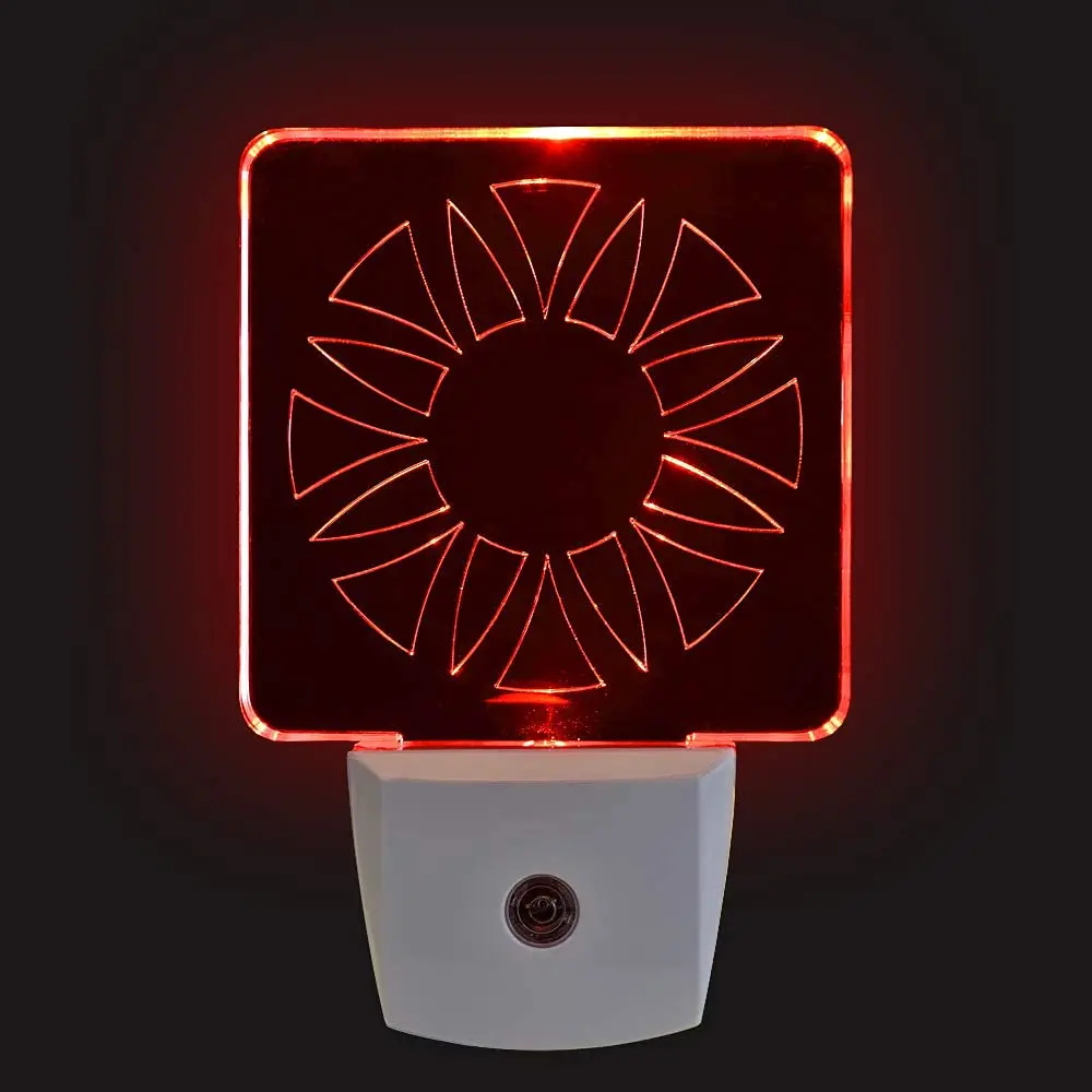 Spectra479 Red LED Night Light for Bedrooms & Bathrooms | BioRhythm Safe Circle - view 3