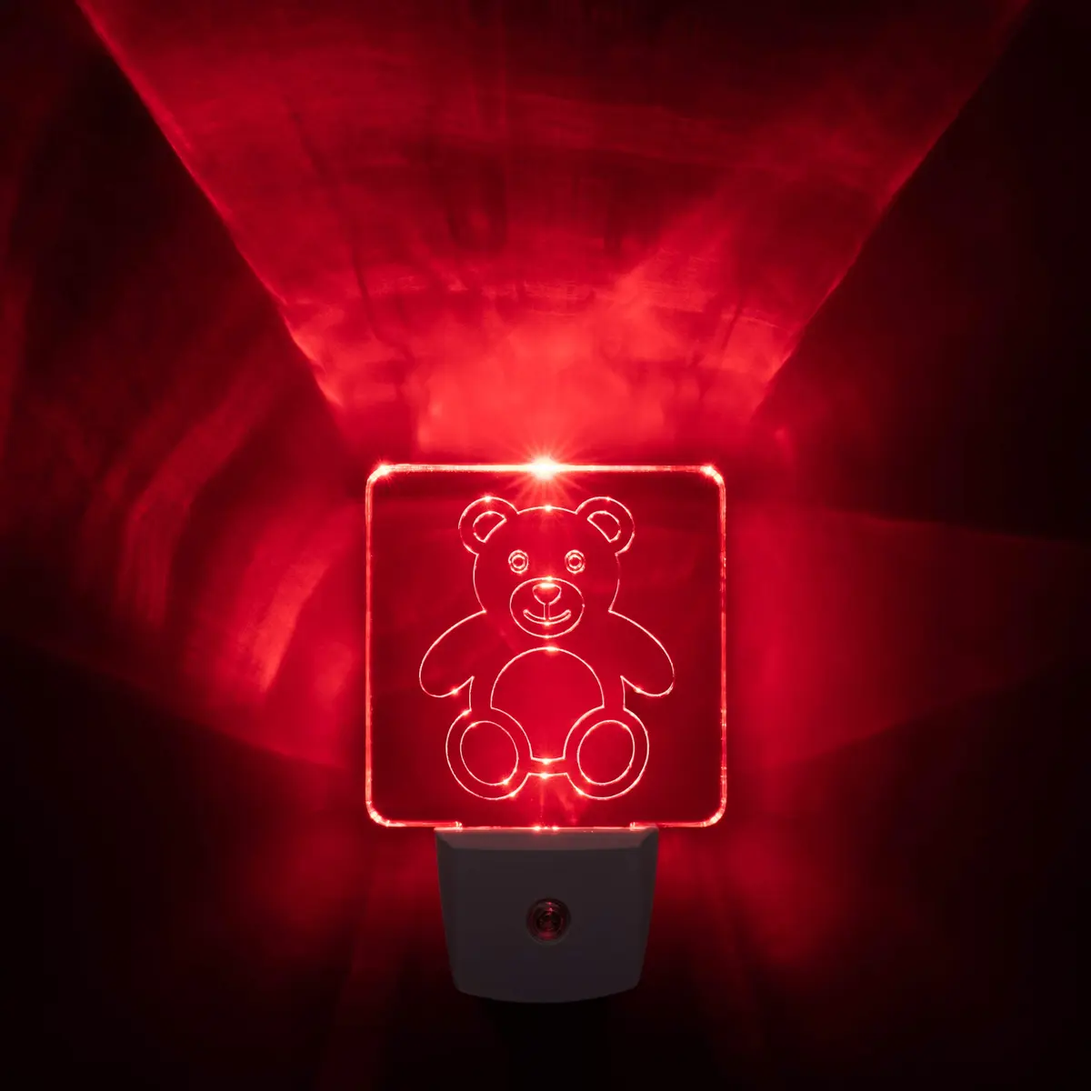 Spectra479 Red LED Night Light (2 Pack) | Non-Disruptive Sleep Lighting for Bedroom & Hallway - main product image