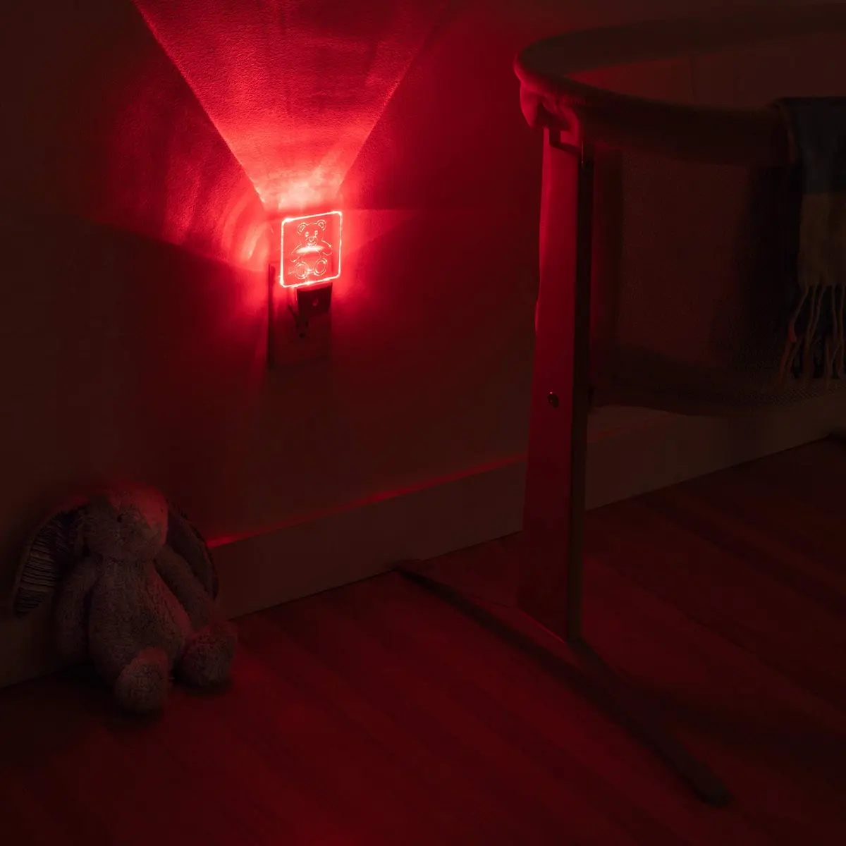 Spectra479 Red LED Night Light (2 Pack) | Non-Disruptive Sleep Lighting for Bedroom & Hallway - view 2