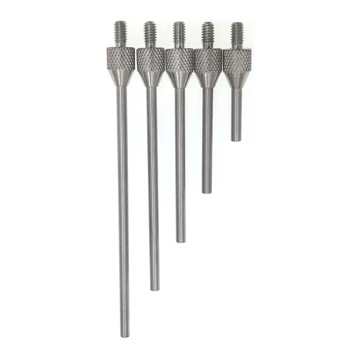 suxing Needle Point Contact Points Set M2.5 Thread 2mm Diameter (5 Pcs, 10-50mm Length) | Precision Measuring Tool - main product image
