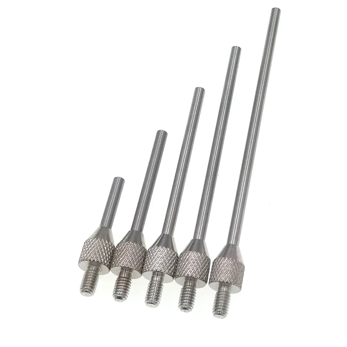 suxing Needle Point Contact Points Set M2.5 Thread 2mm Diameter (5 Pcs, 10-50mm Length) | Precision Measuring Tool - view 2