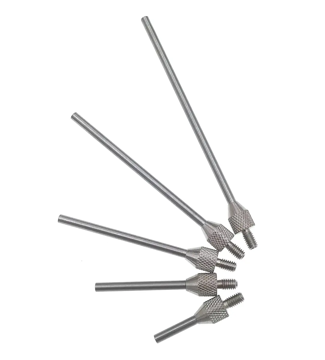 suxing Needle Point Contact Points Set M2.5 Thread 2mm Diameter (5 Pcs, 10-50mm Length) | Precision Measuring Tool - view 3