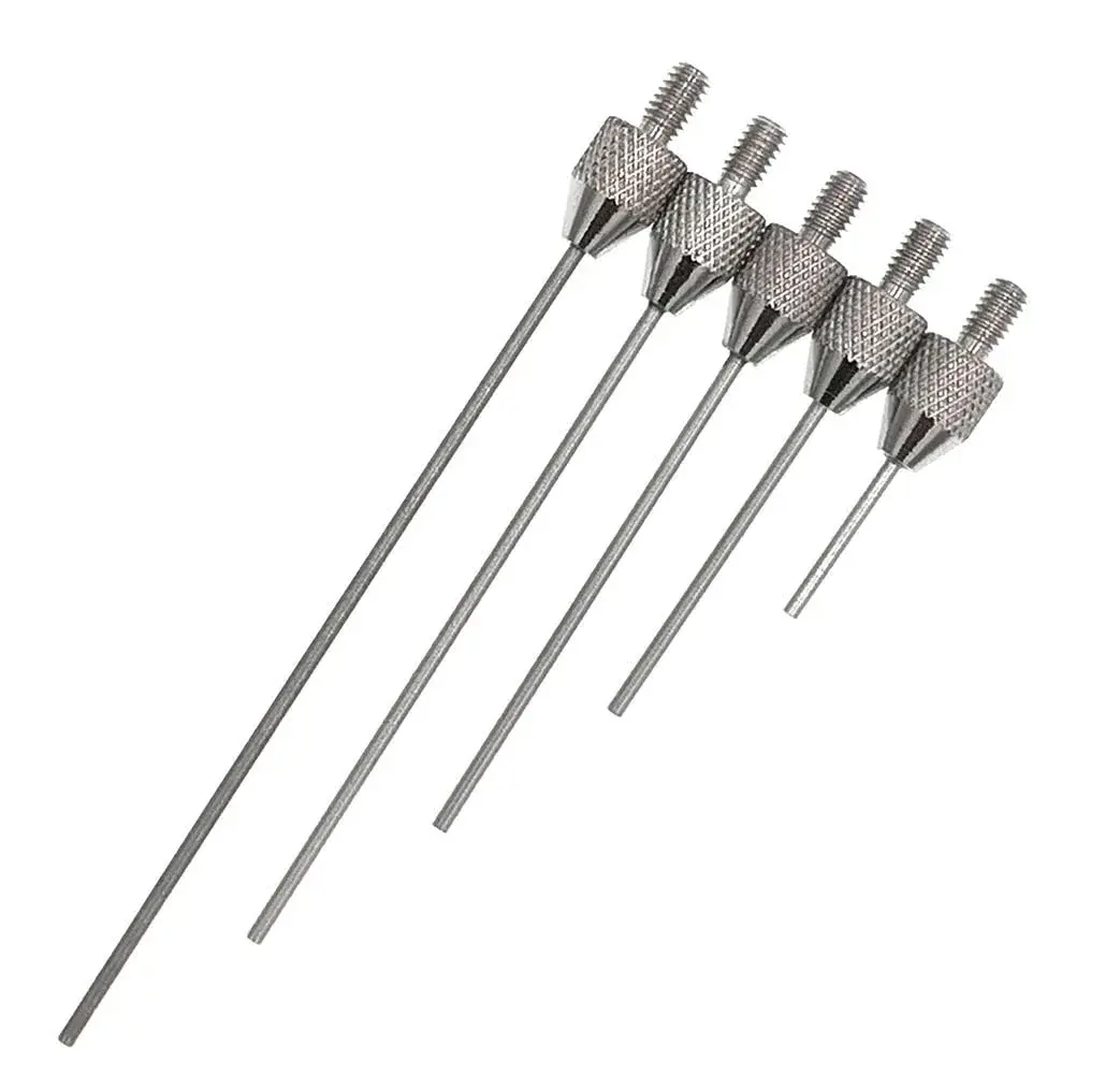 suxing Needle Point Contact Points Set M2.5 Thread 1mm Diameter | 5 Pcs Set for Dial Indicators - view 3
