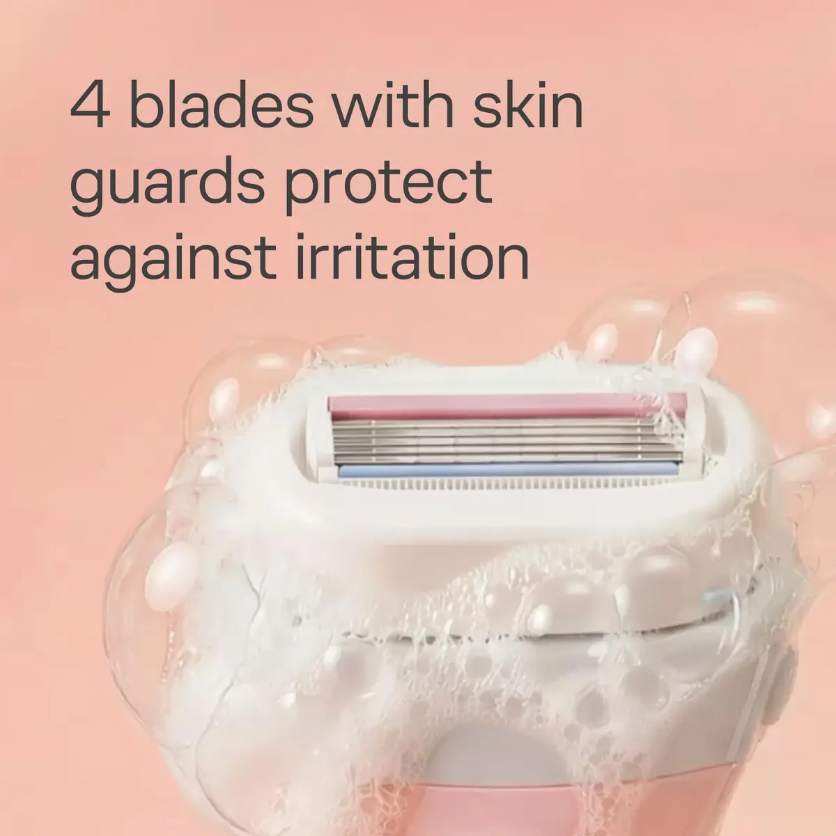 INTUITION Women's Razor Variety Pack | 4 Refills & Handle, Moisturizing & Easy Shave - view 5