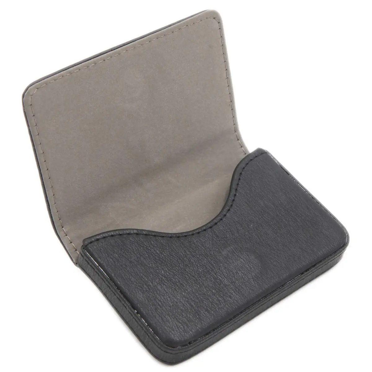 AI-DEE RFID Blocking Wallet Minimalist Leather Business Credit Card Holder Black 8.1cm (3.2in) | Protects Cards from Skimming - view 2