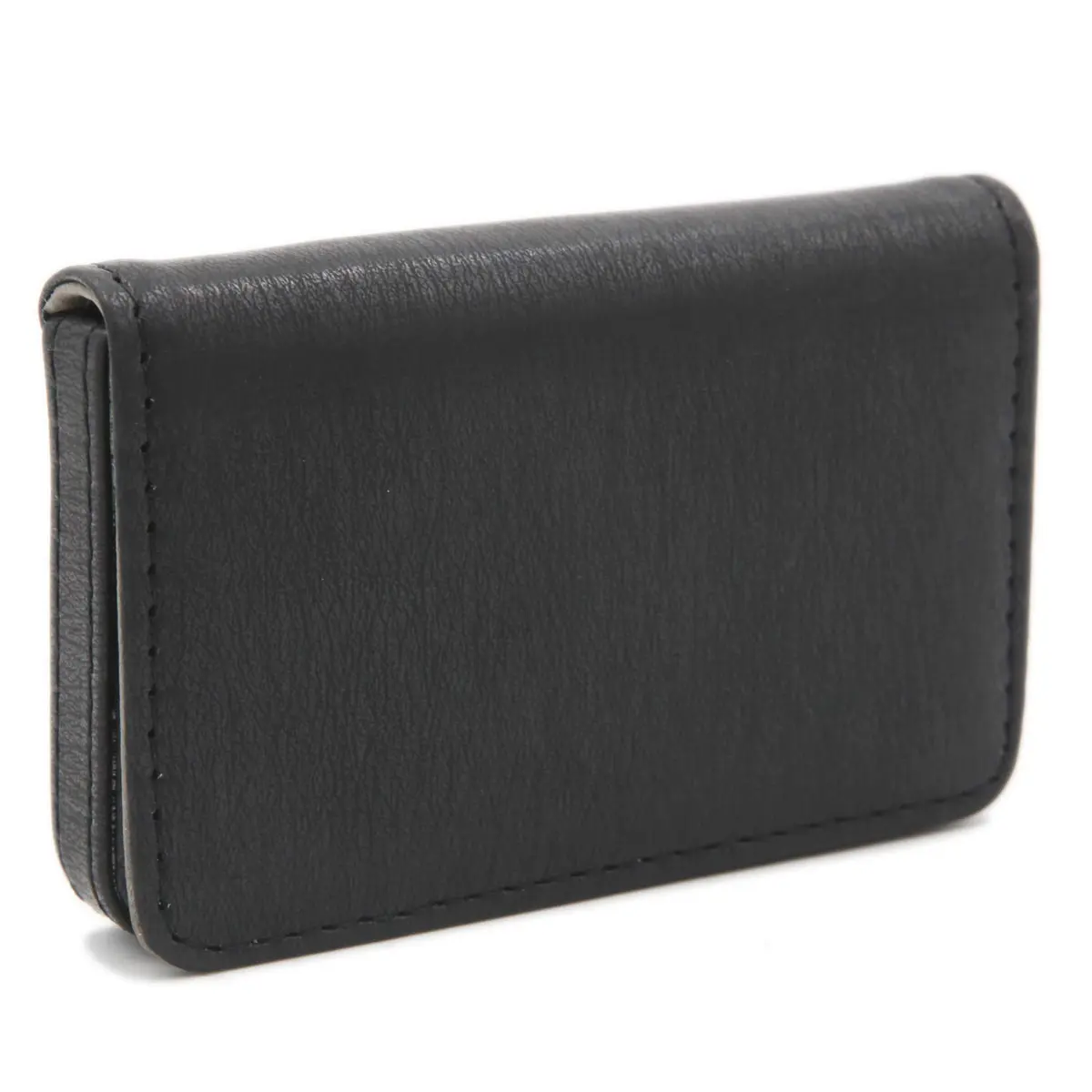 AI-DEE RFID Blocking Wallet Minimalist Leather Business Credit Card Holder Black 8.1cm (3.2in) | Protects Cards from Skimming - view 3